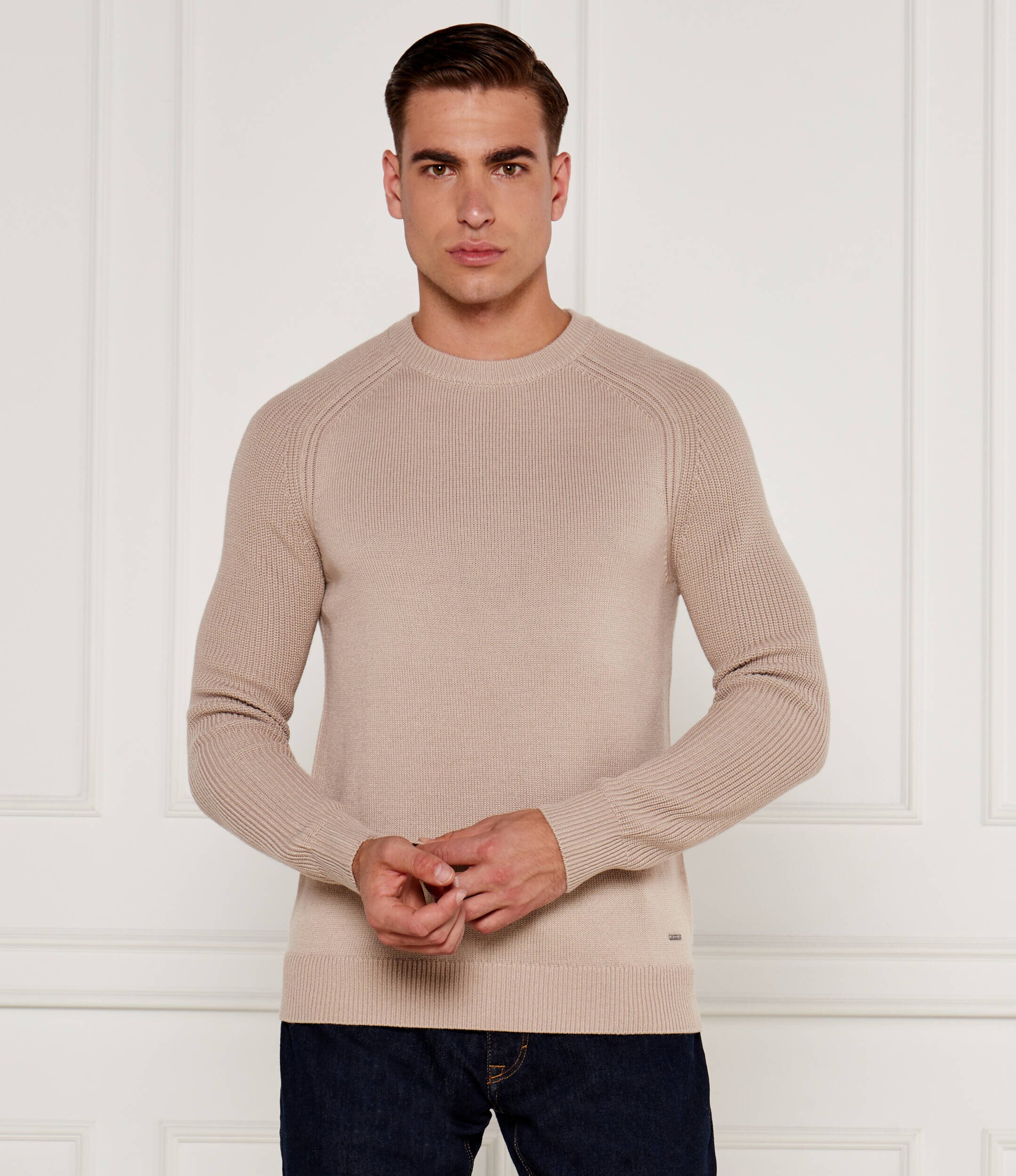 Joop! Pulover JK-17Thorin | Regular Fit cu adaos de lână