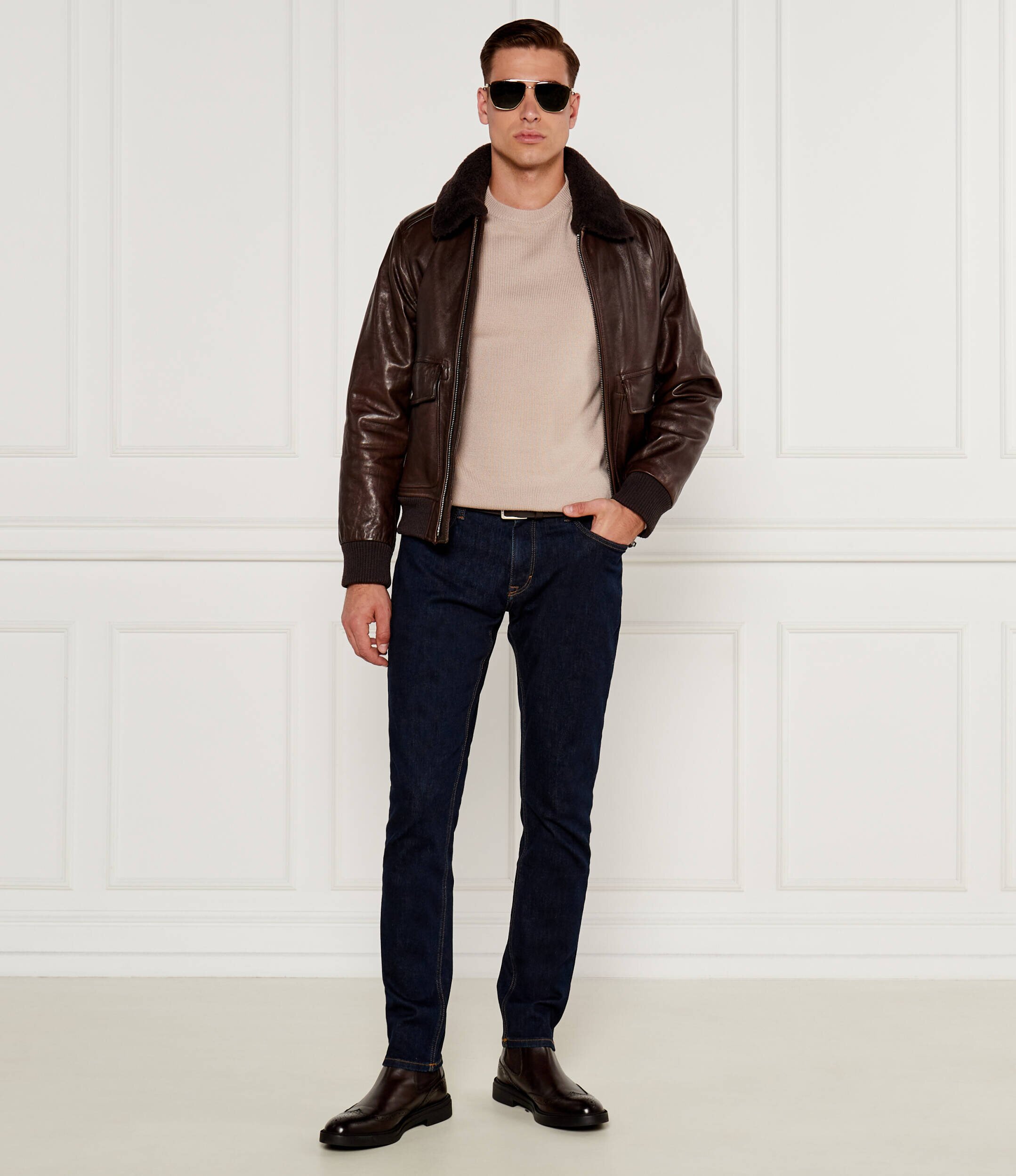 Joop! Pulover JK-17Thorin | Regular Fit cu adaos de lână
