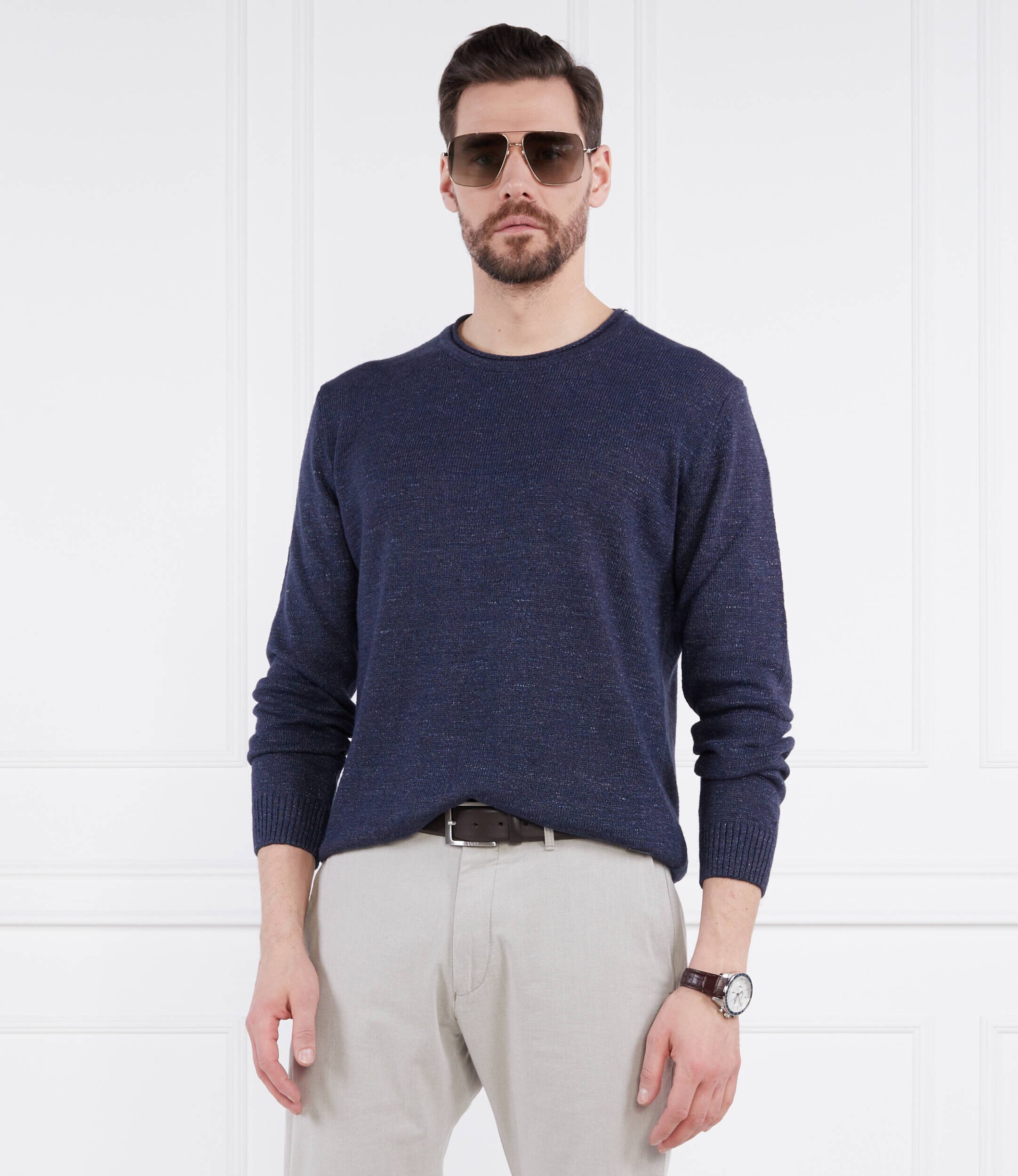 Joop! Pulover Mendor | Regular Fit | cu adaos de in