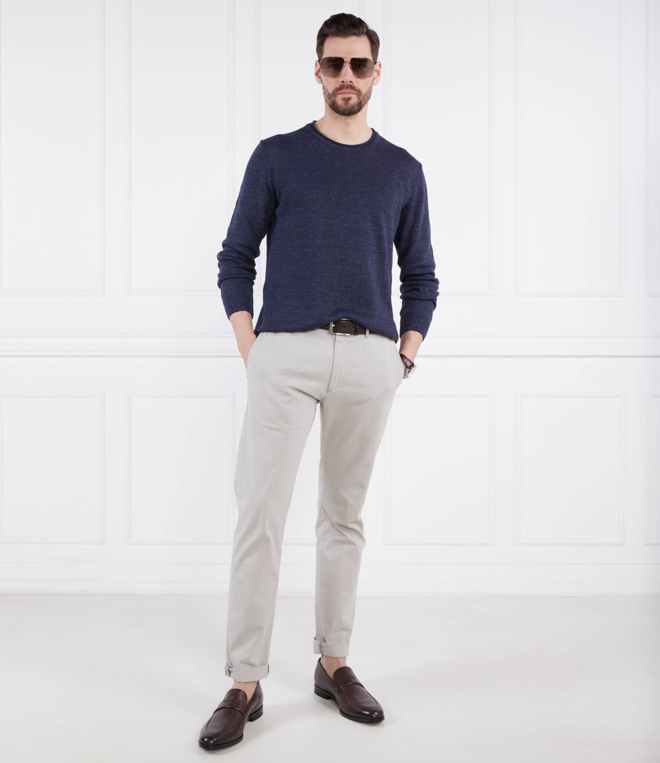Joop! Pulover Mendor | Regular Fit | cu adaos de in
