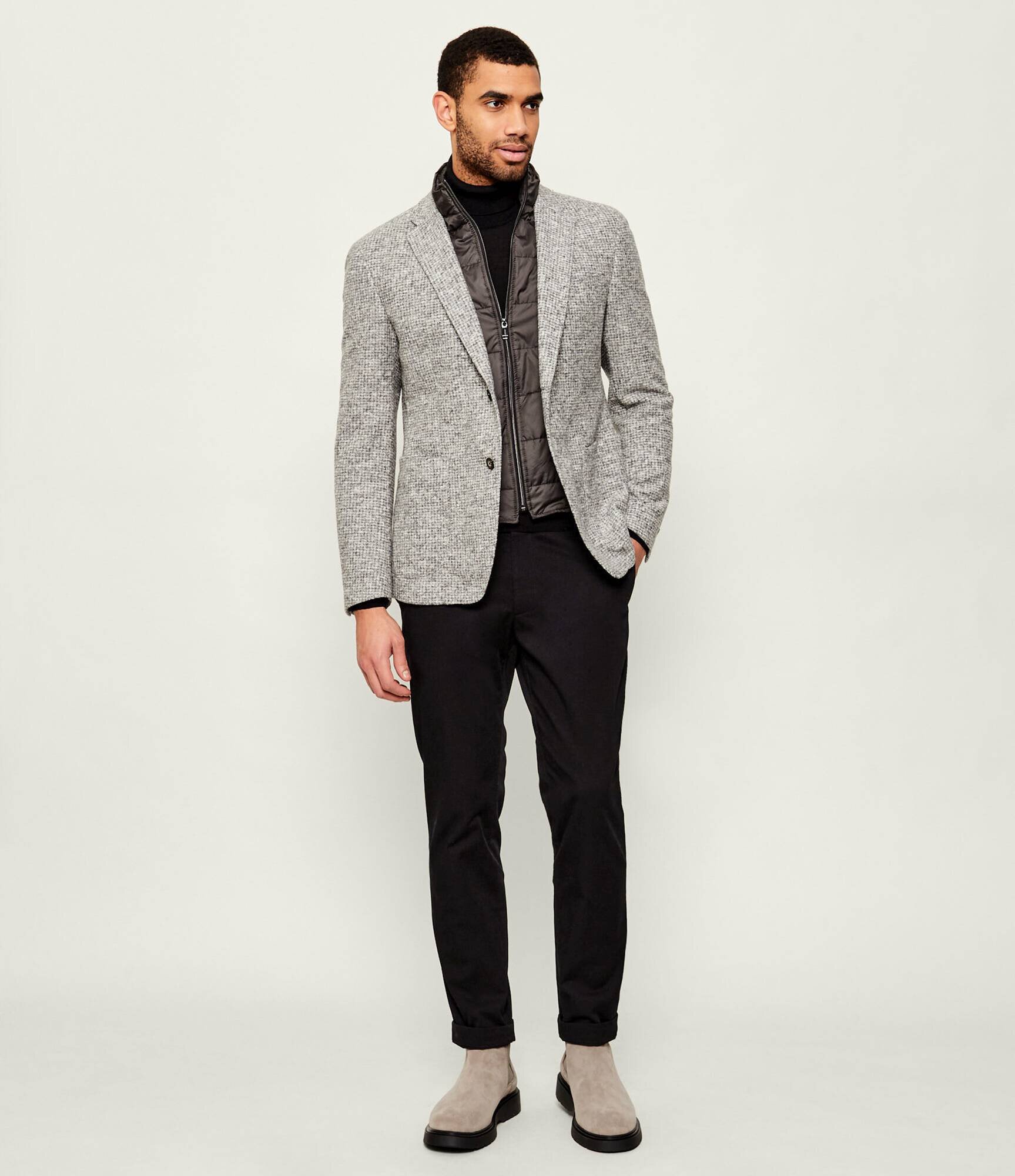 Joop! Sacou 2 în 1 Hectic-J2 | Slim Fit cu adaos de lână