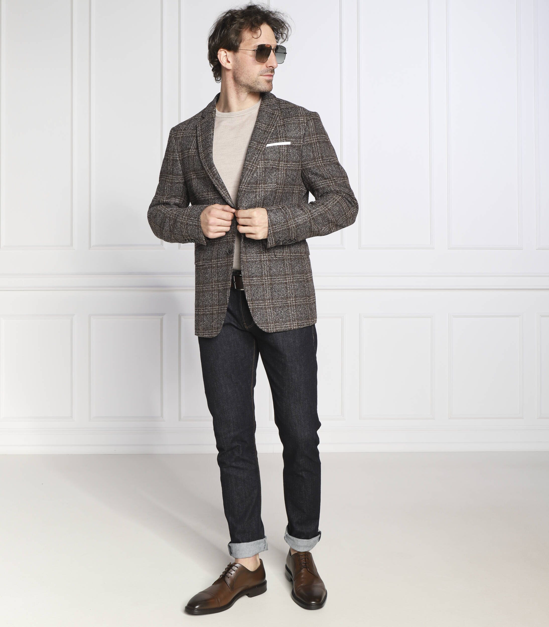 Joop! Sacou Hogiz | Slim Fit cu adaos de lână