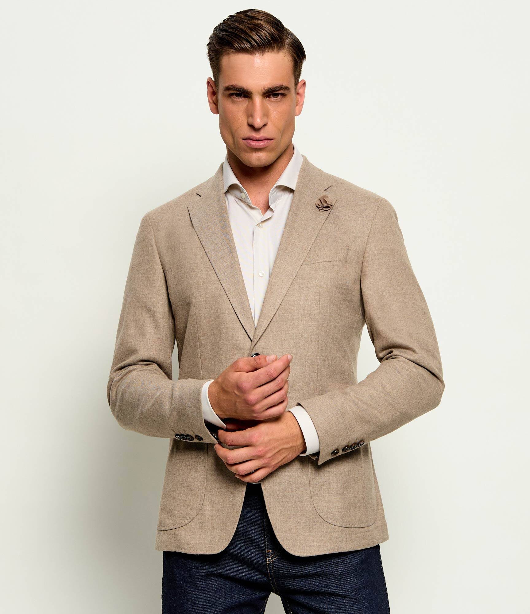 Joop! Sacou Hoverest | Slim Fit cu adaos de lână