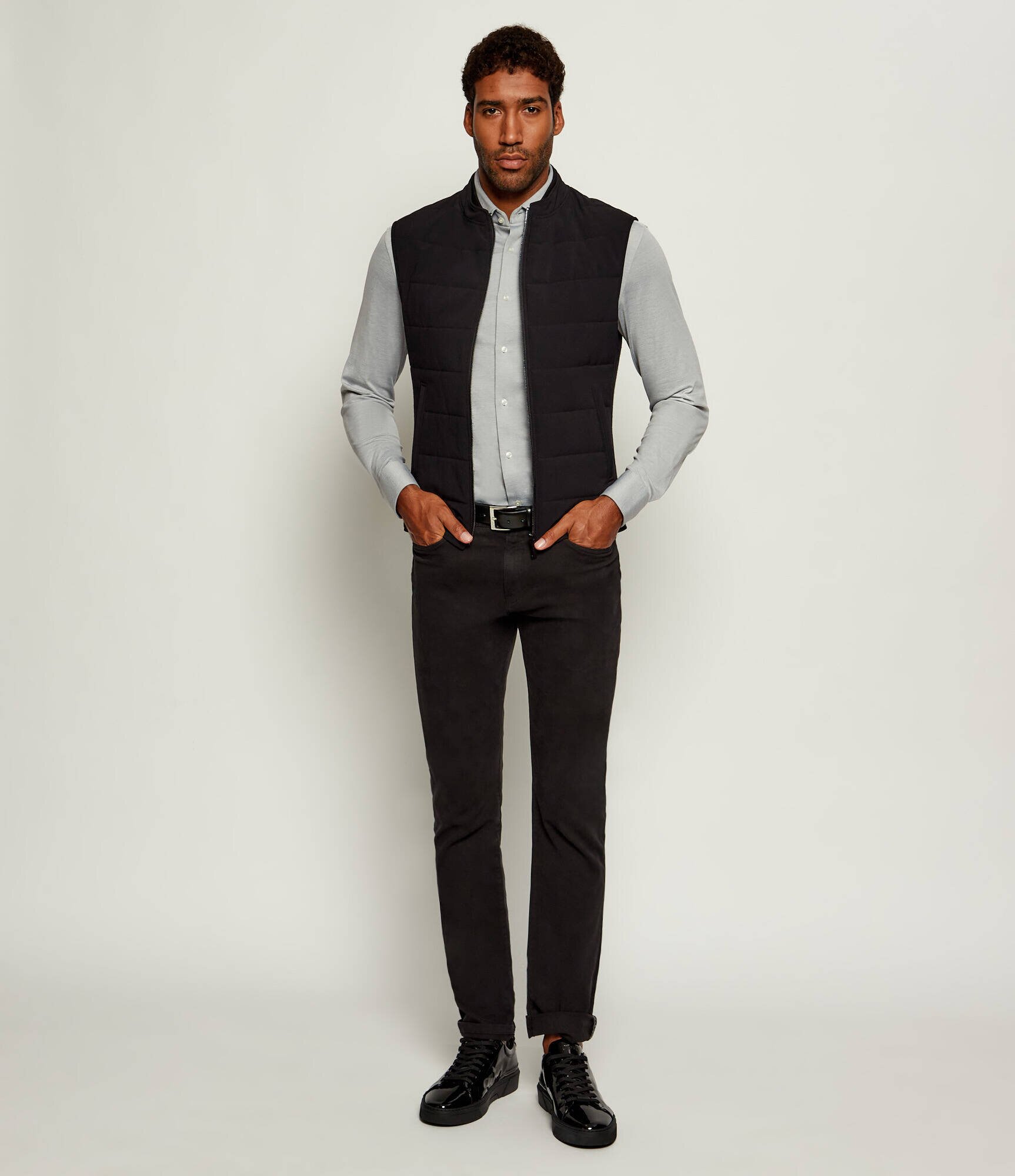 Joop! Vestă Witro | Slim Fit cu adaos de lână