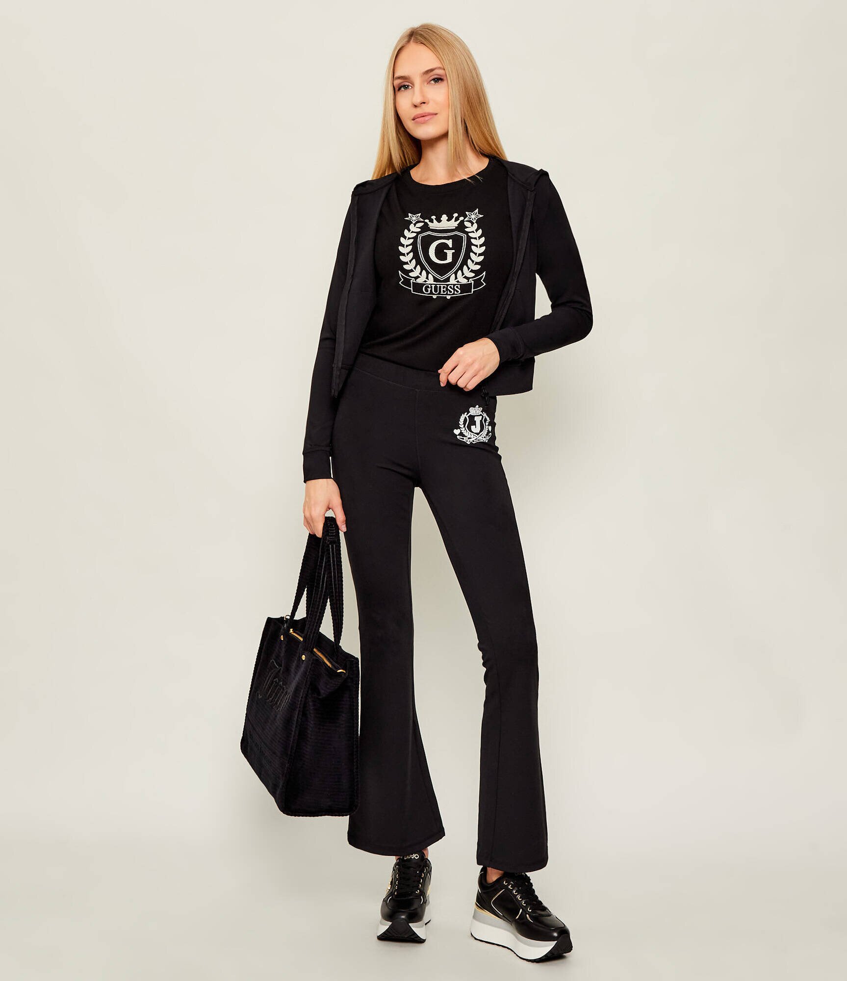 Juicy Couture Colanți JUICY CREST | flare fit