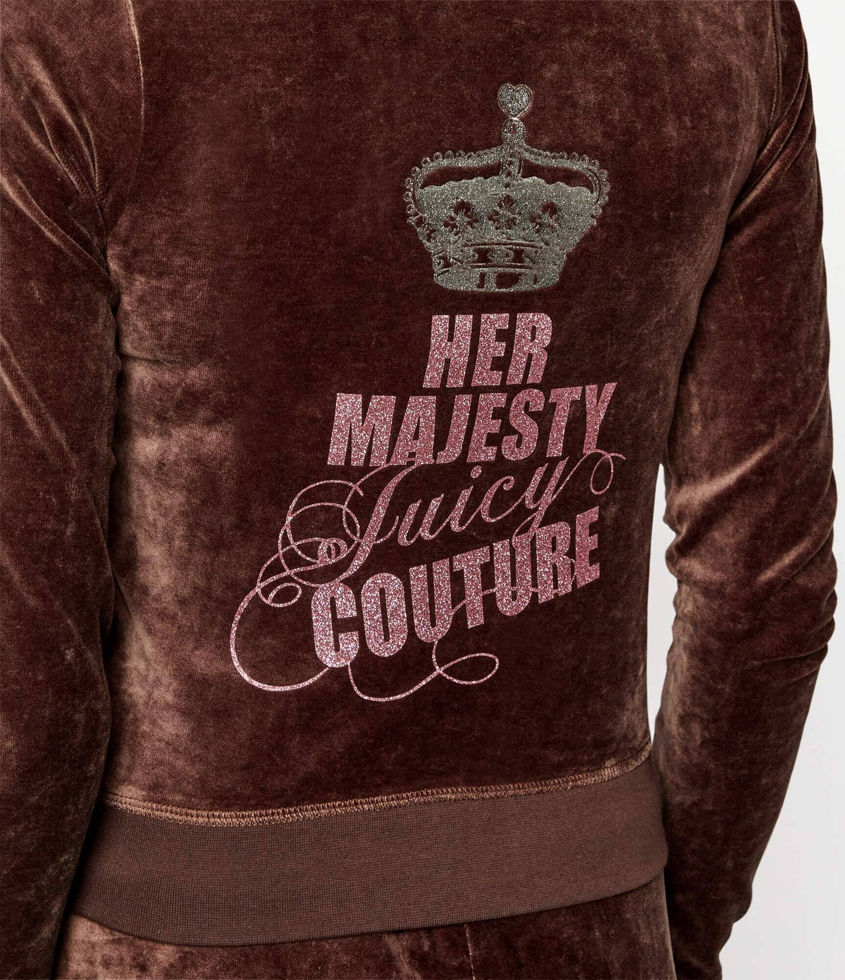 Juicy Couture Hanorac HER MAJESTY | Slim Fit