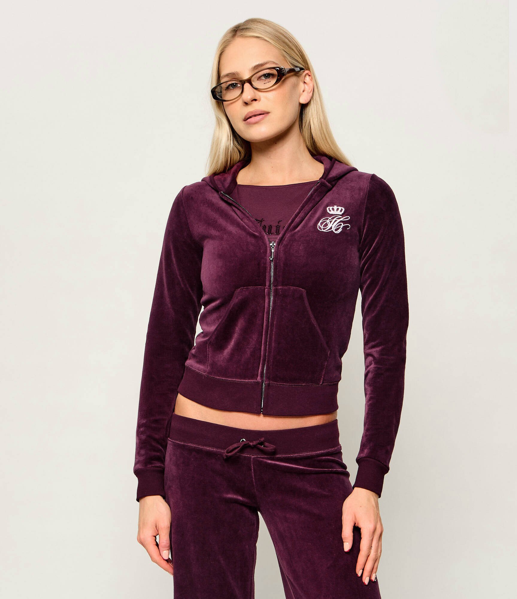 Juicy Couture Hanorac Robyn | Cropped Fit