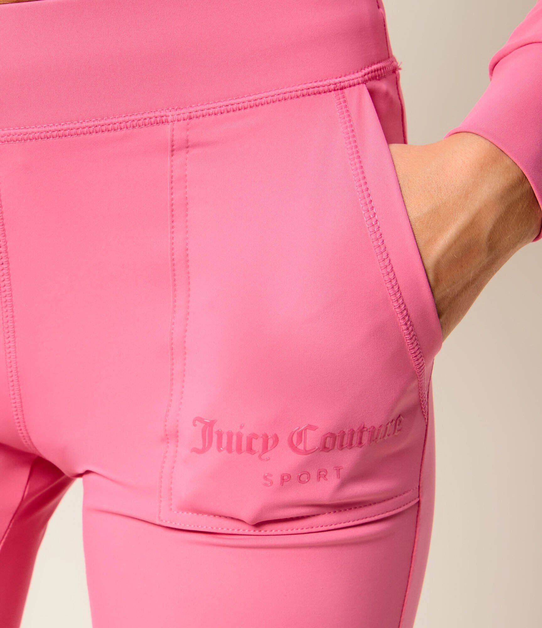 Juicy Couture Pantaloni de trening Raven | flare fit | low rise