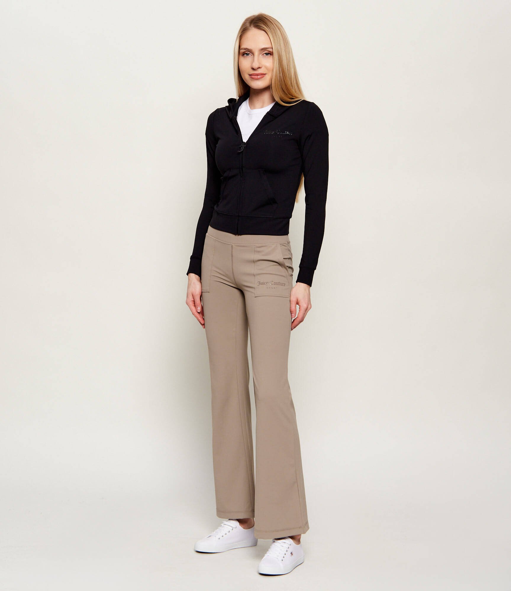 Juicy Couture Pantaloni de trening Raven | flare fit | low rise