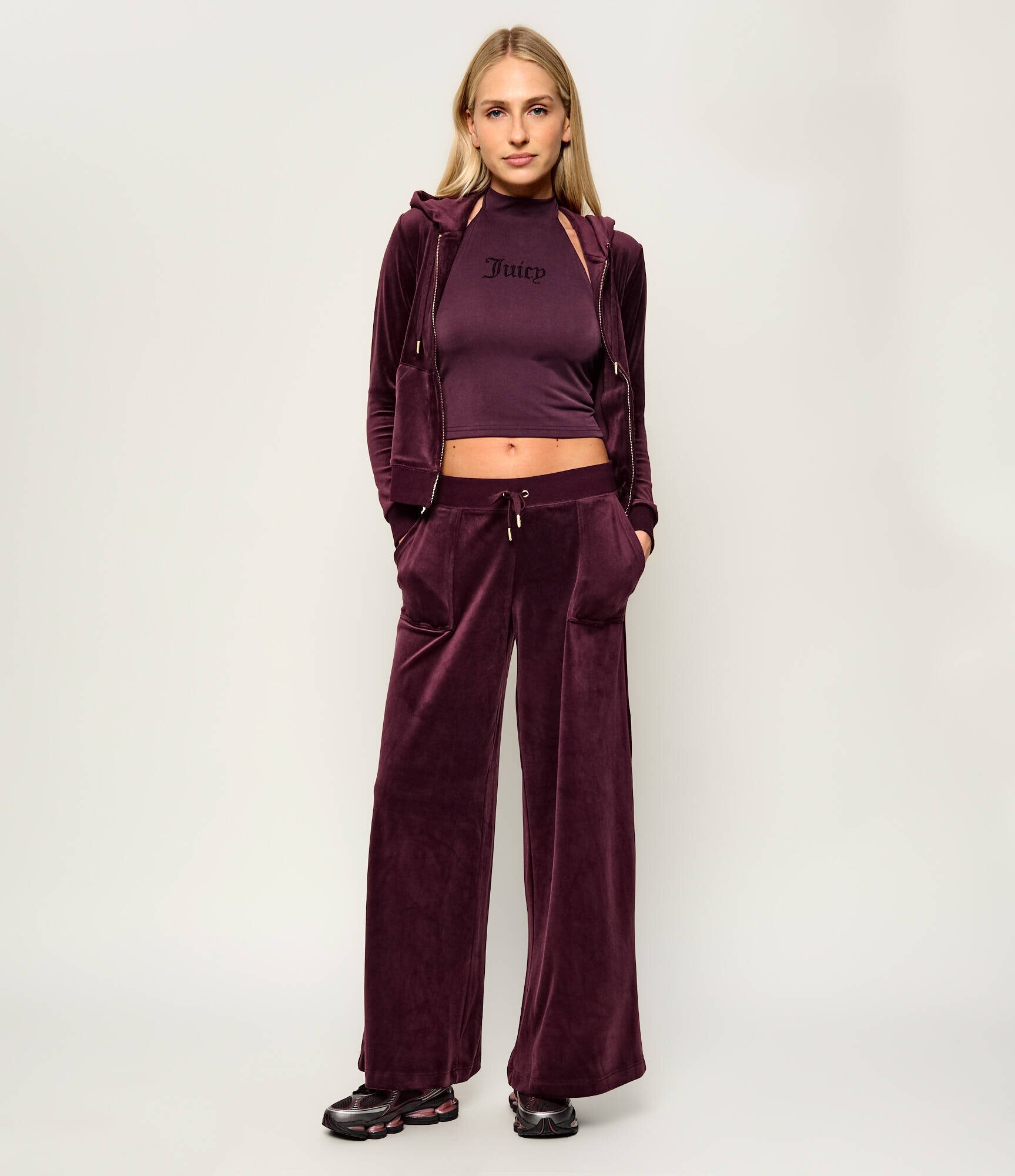 Juicy Couture Pantaloni de trening Yuka | Loose fit | mid rise