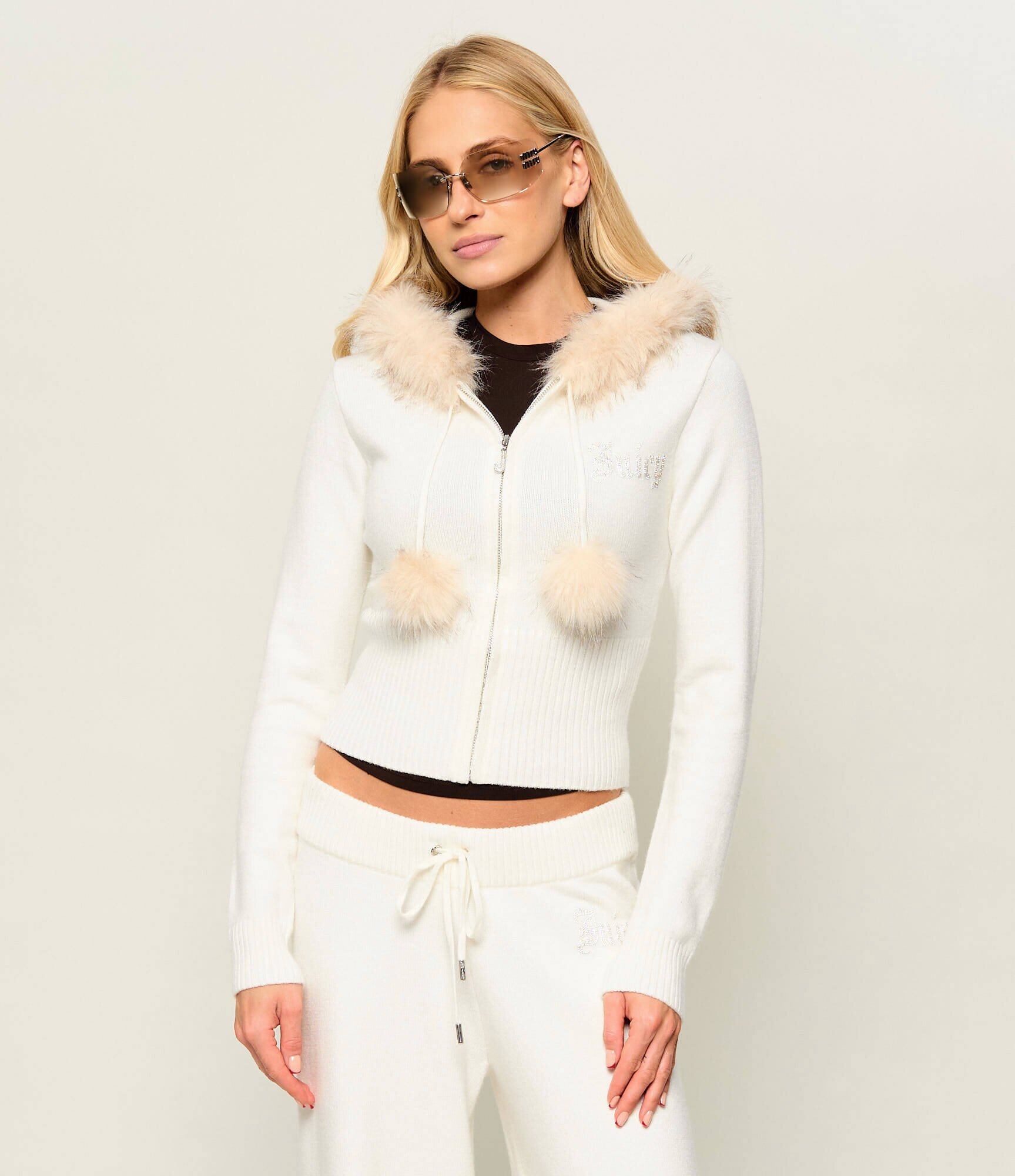 Juicy Couture Pulover Juicy Diamante | Cropped Fit