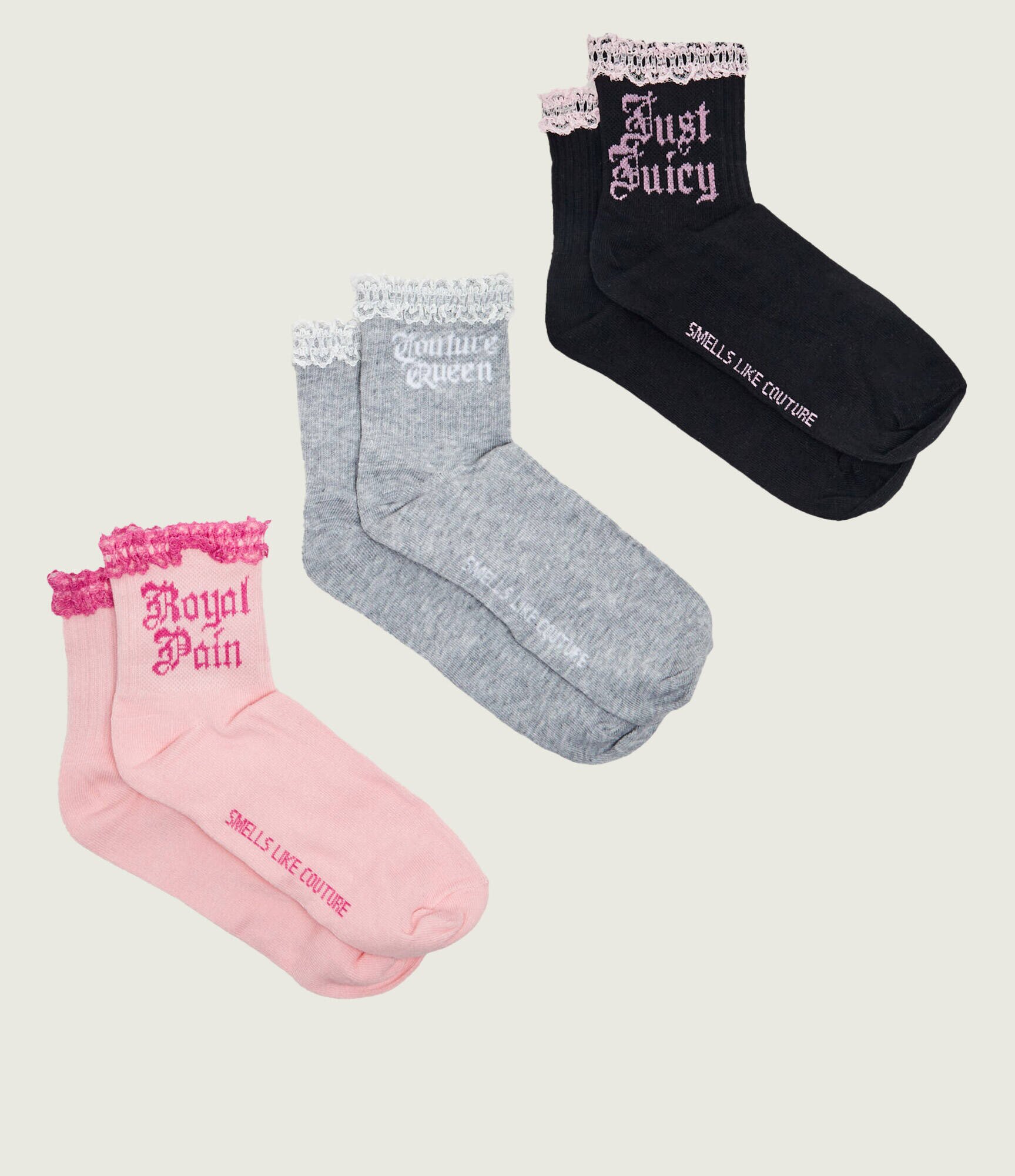 Juicy Couture Șosete 3-pack