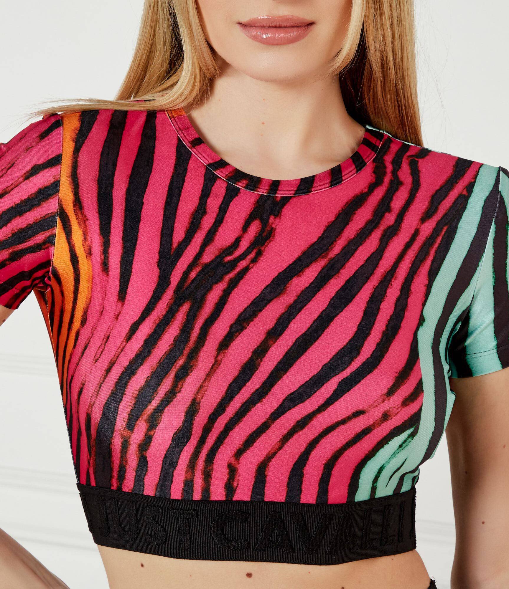 Just Cavalli Bluză | Cropped Fit