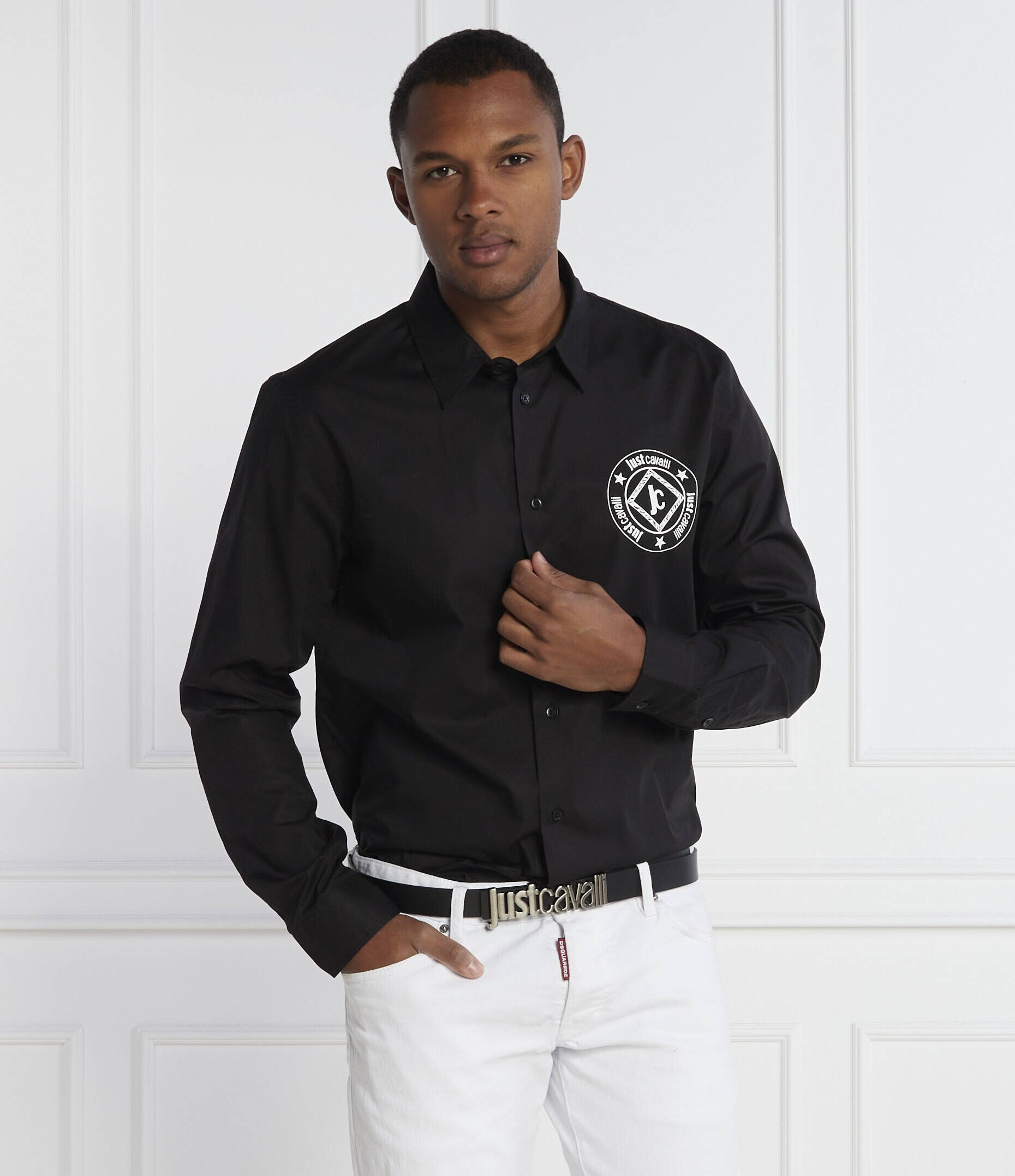 Just Cavalli Cămașă | Regular Fit