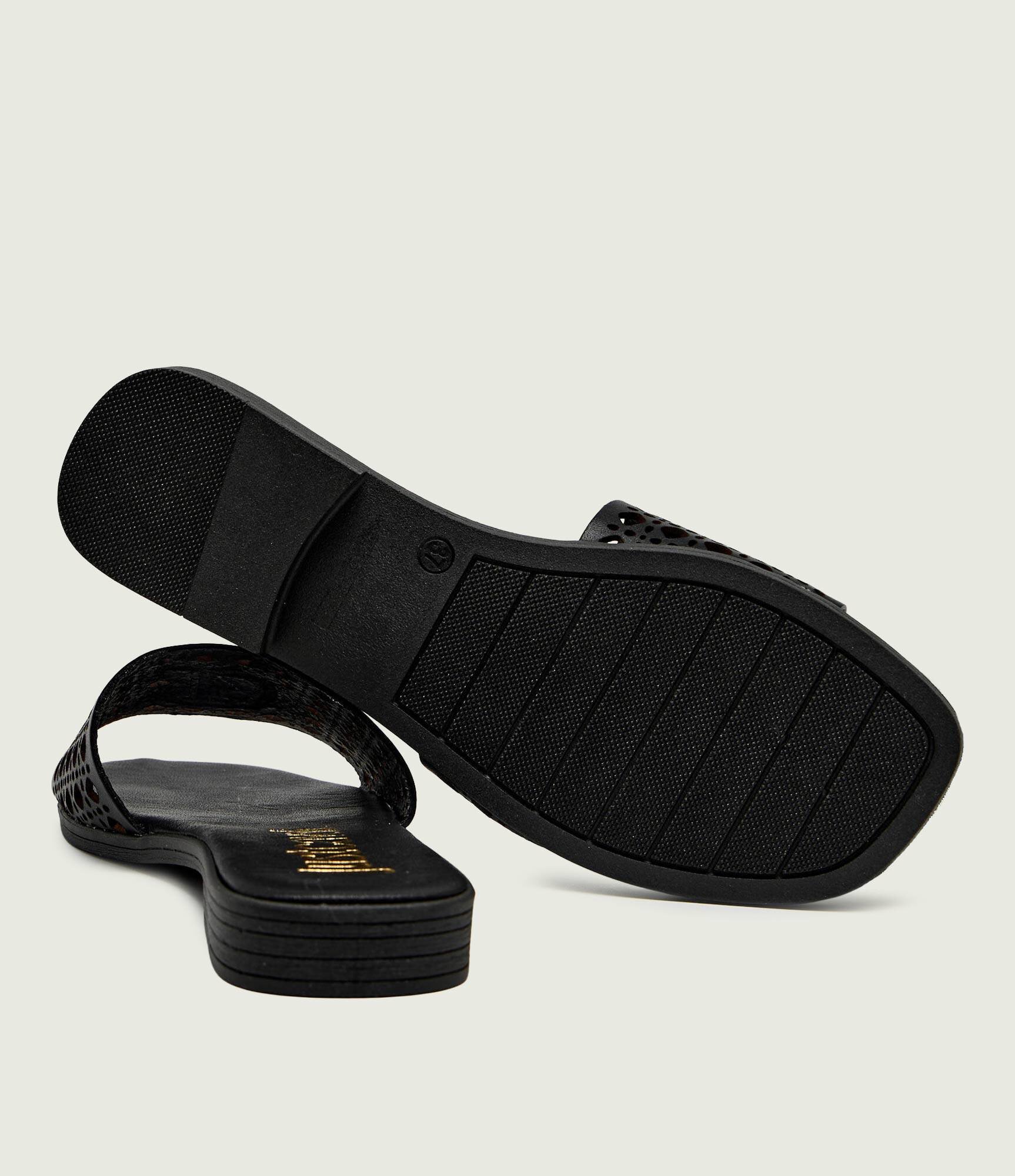 Just Cavalli De piele șlapi Fondo Elisie
