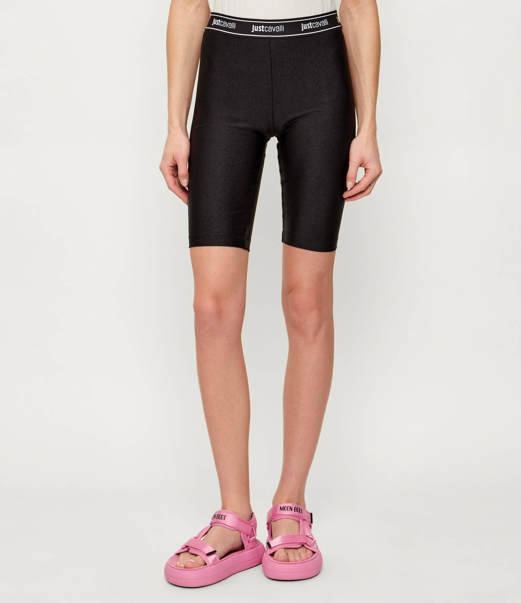 Just Cavalli Pantaloni scurți biker | Slim Fit