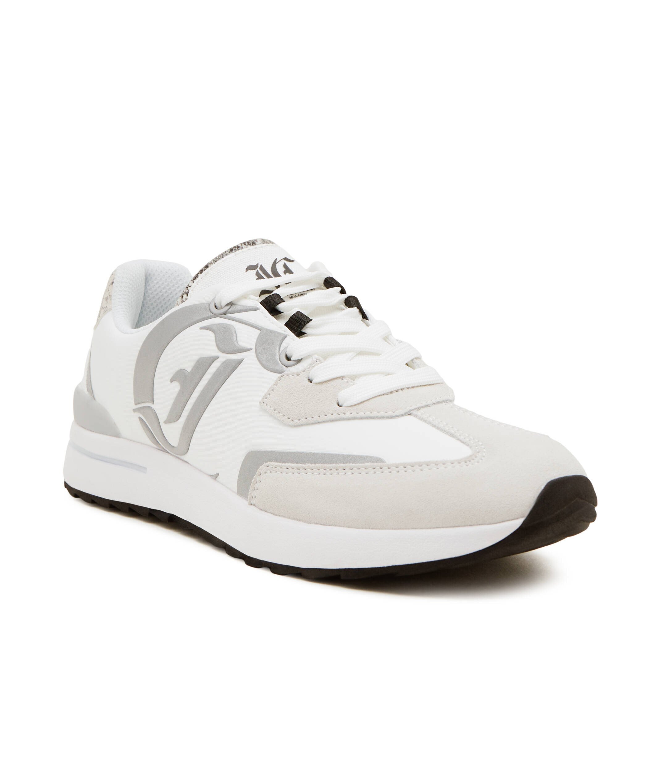 Just Cavalli Sneakers cu adaos de piele