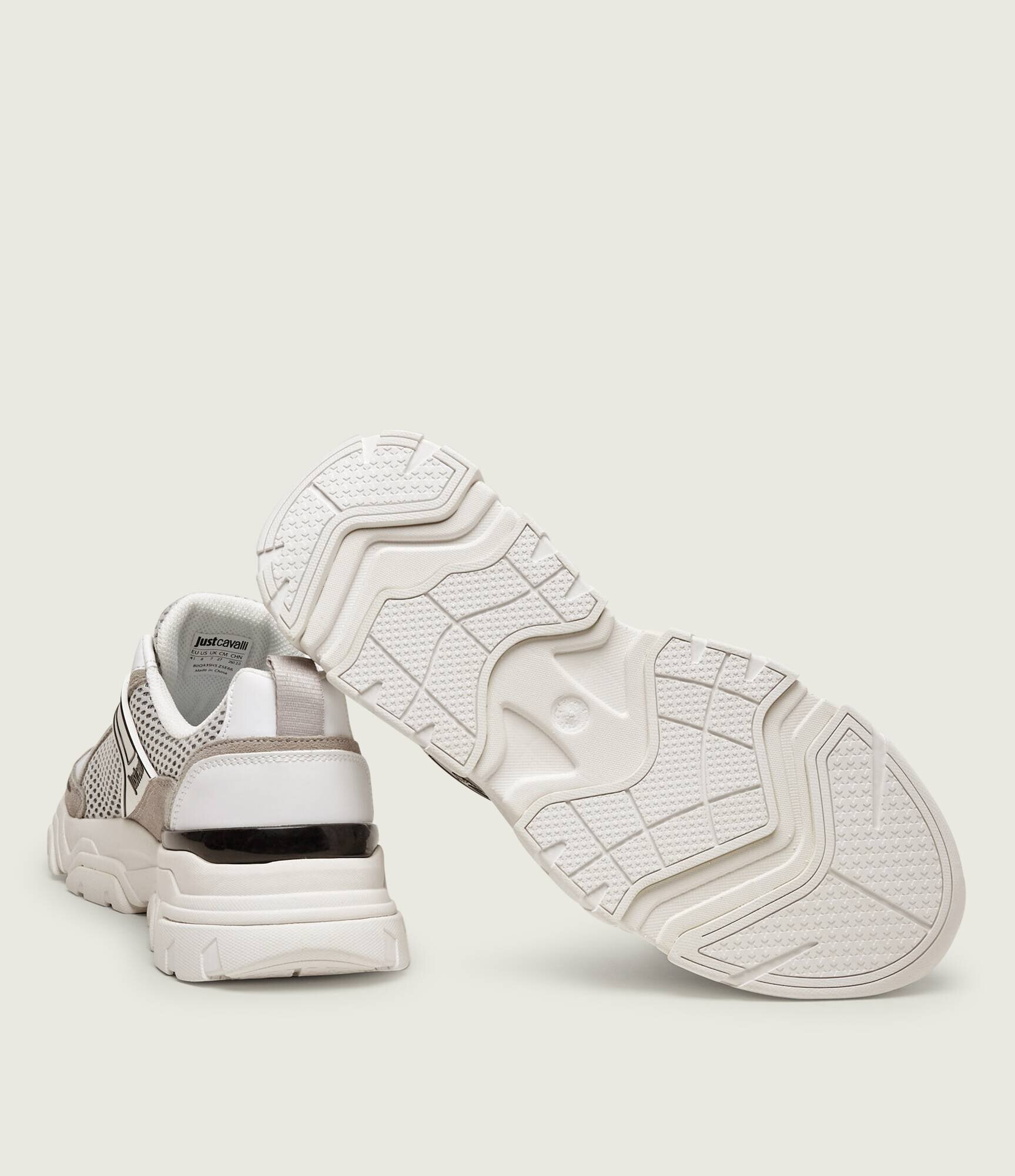 Just Cavalli Sneakers FONDO LIUK DIS. C02 | piele întoarsă