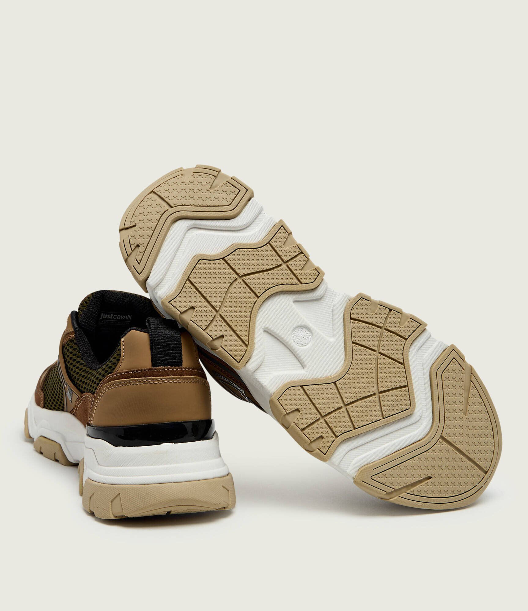 Just Cavalli Sneakers FONDO LIUK DIS. C02 | piele întoarsă