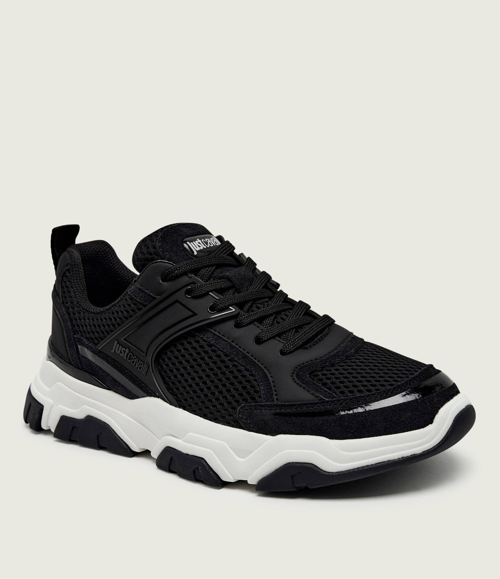 Just Cavalli Sneakers Fondo Liuk Dis. C02 | piele întoarsă