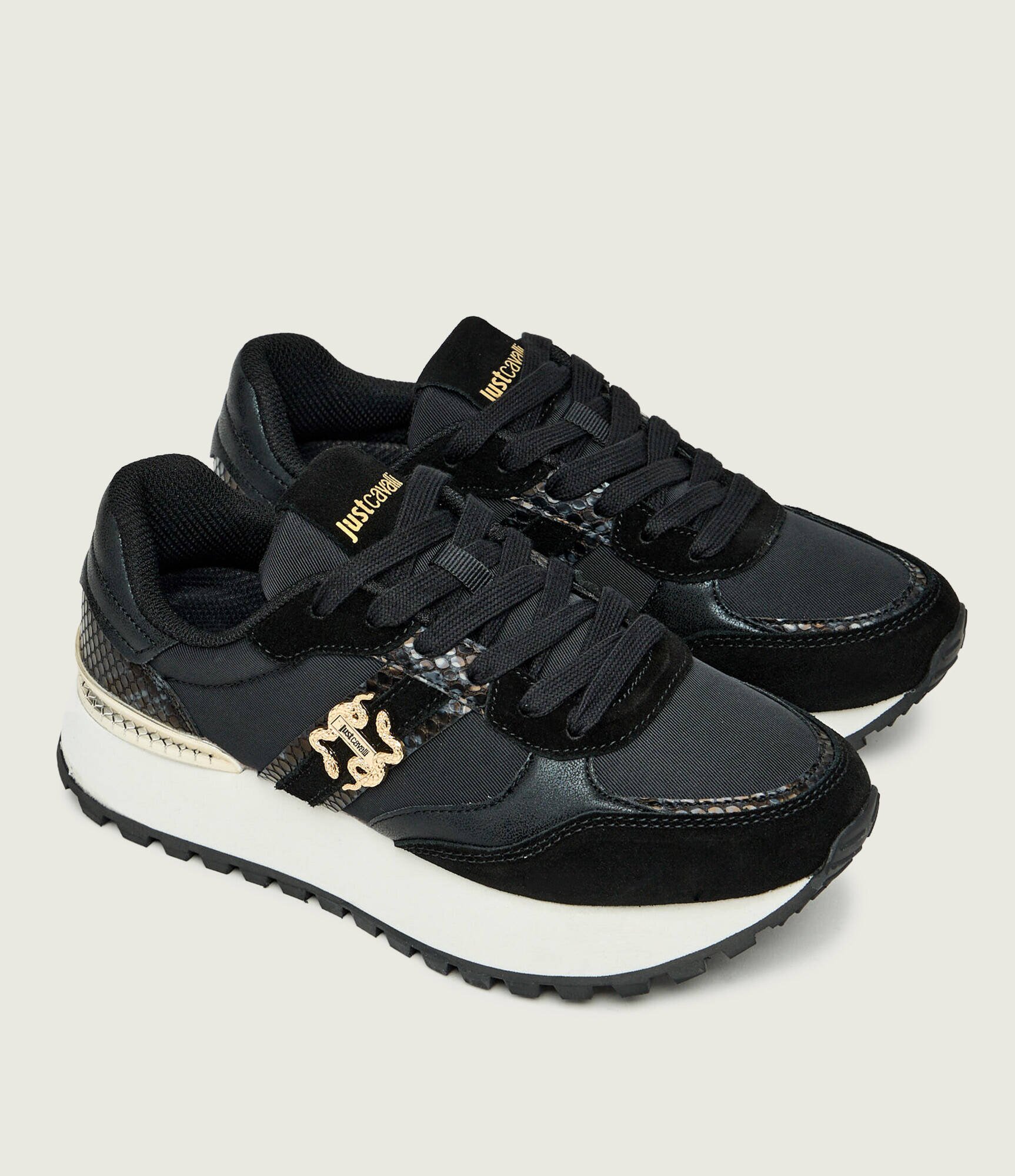 Just Cavalli Sneakers | piele întoarsă