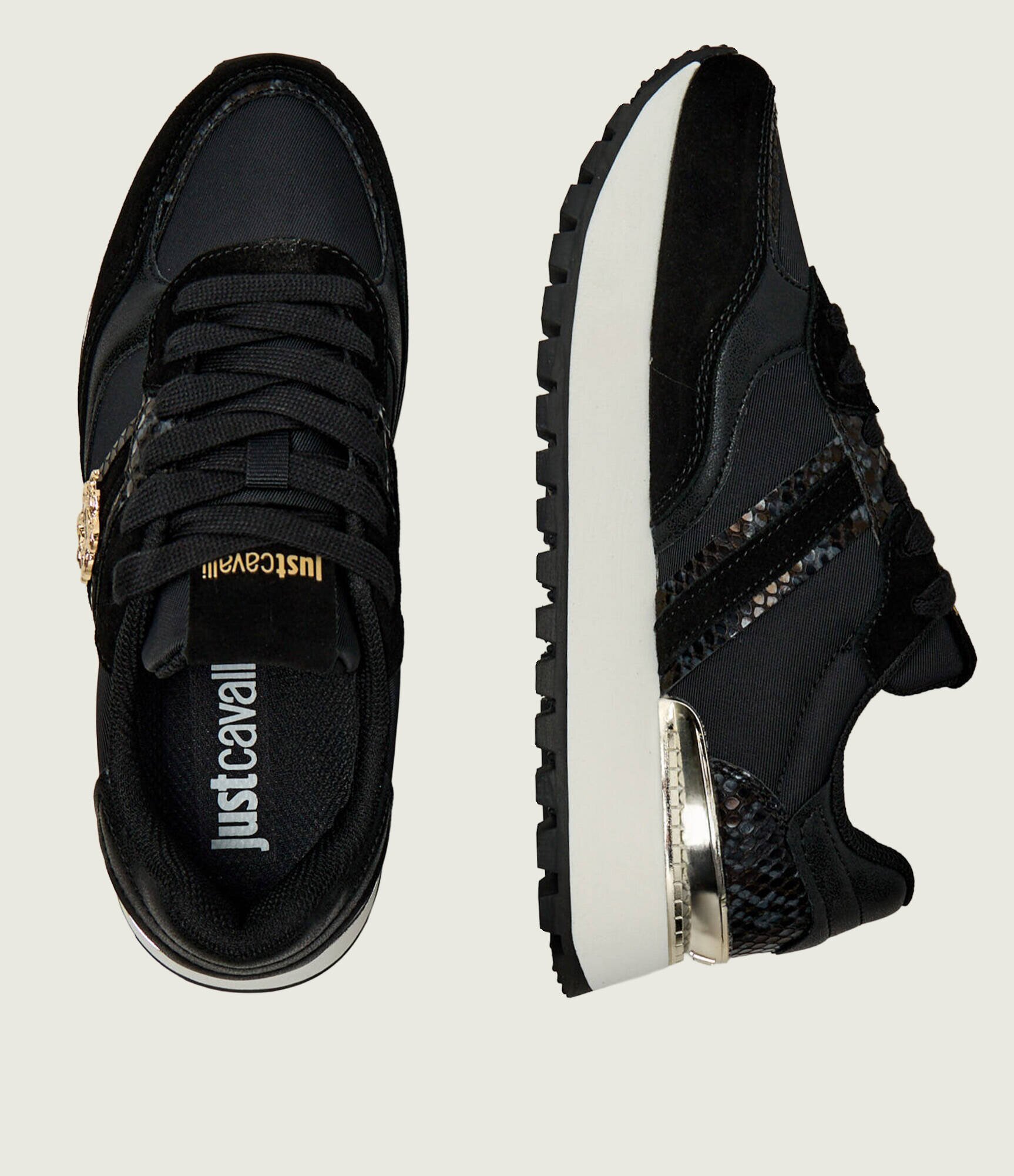 Just Cavalli Sneakers | piele întoarsă