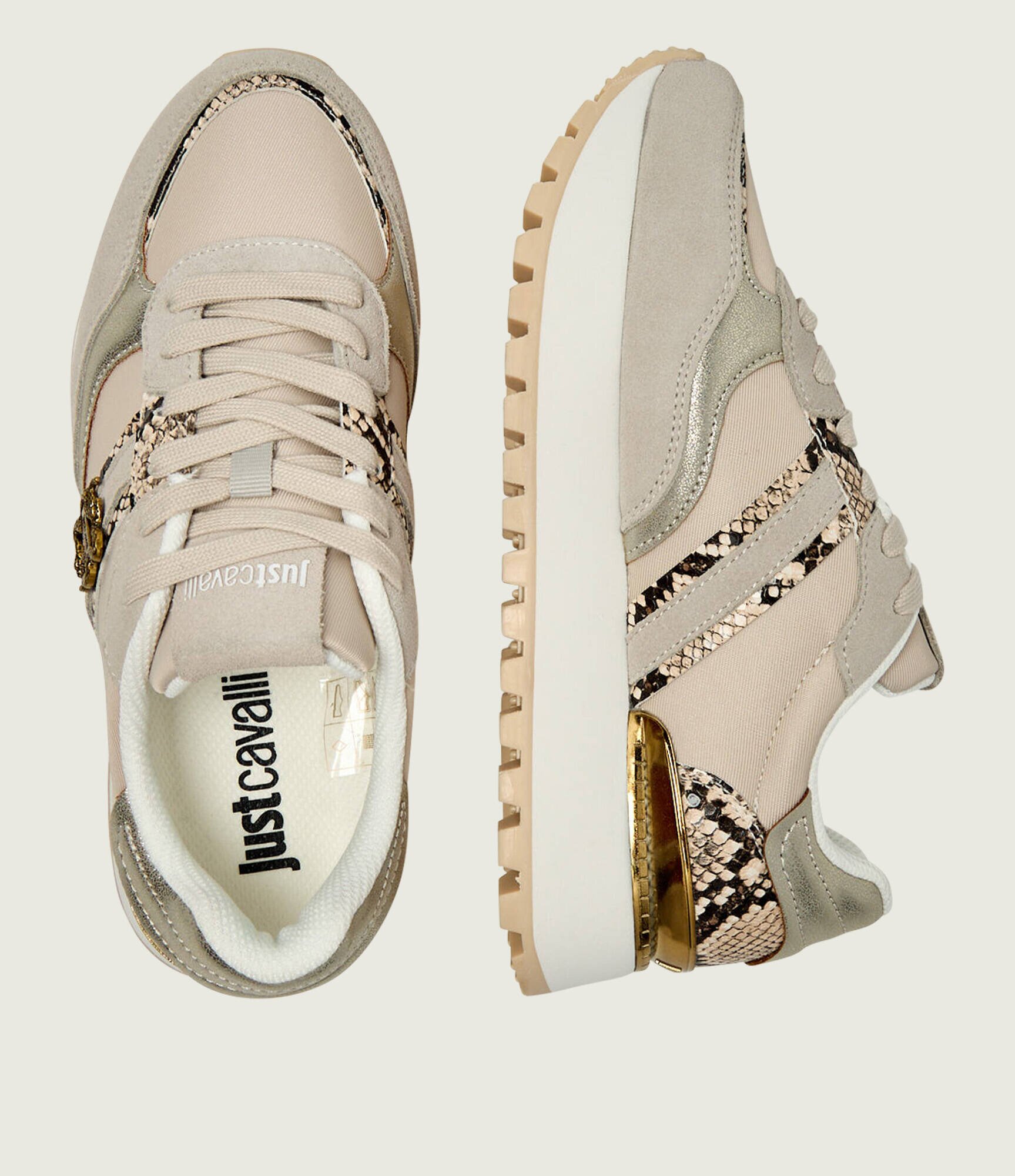 Just Cavalli Sneakers | piele întoarsă