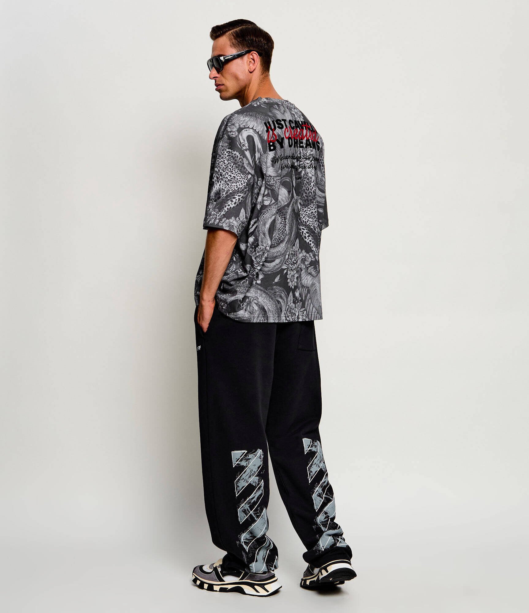 Just Cavalli Tricou Heron | Oversize fit