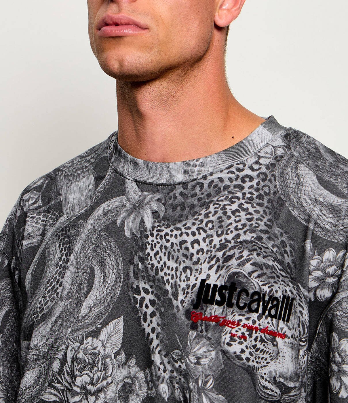 Just Cavalli Tricou Heron | Oversize fit