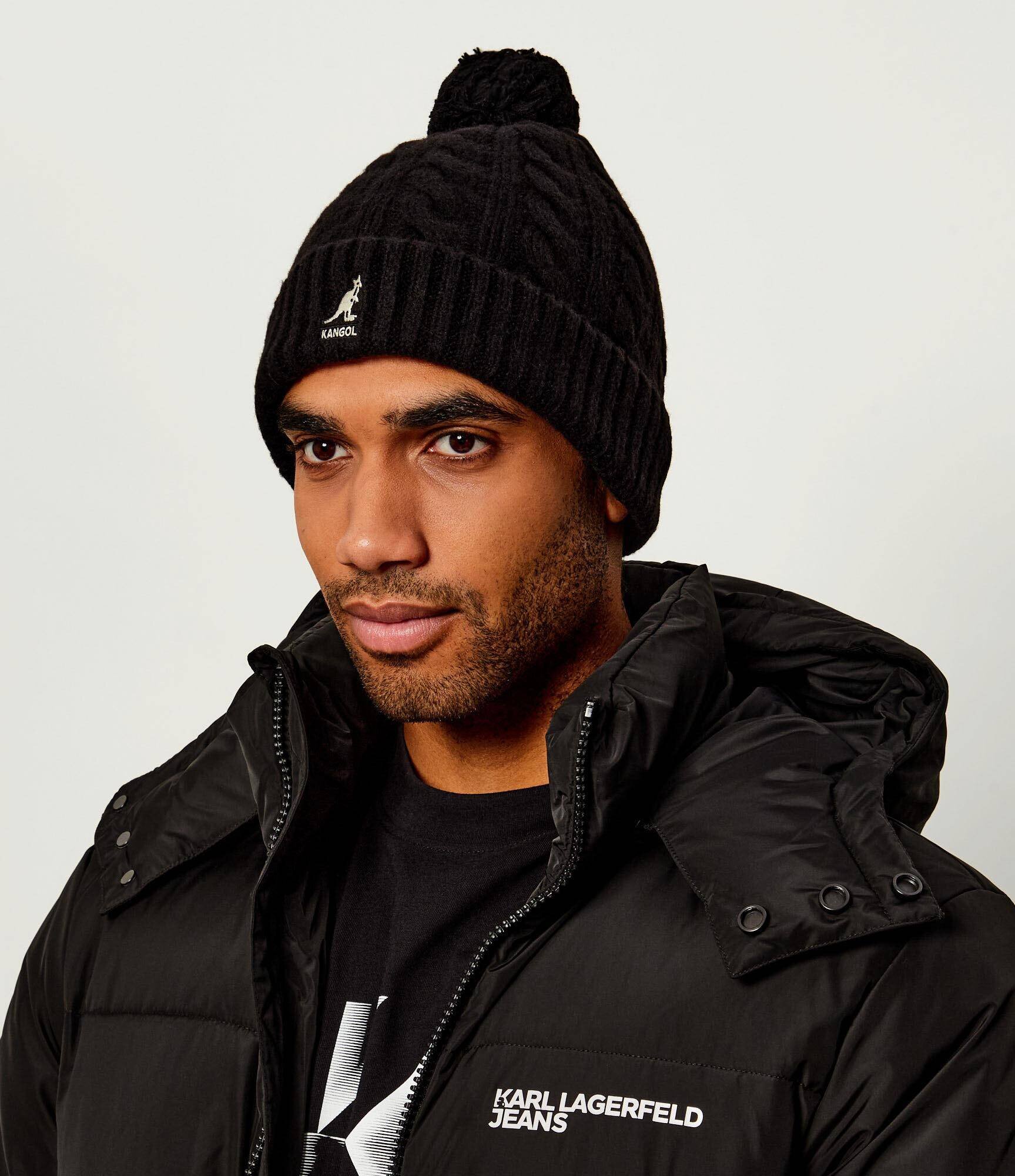 KANGOL Căciulă PomPom cu adaos de lână