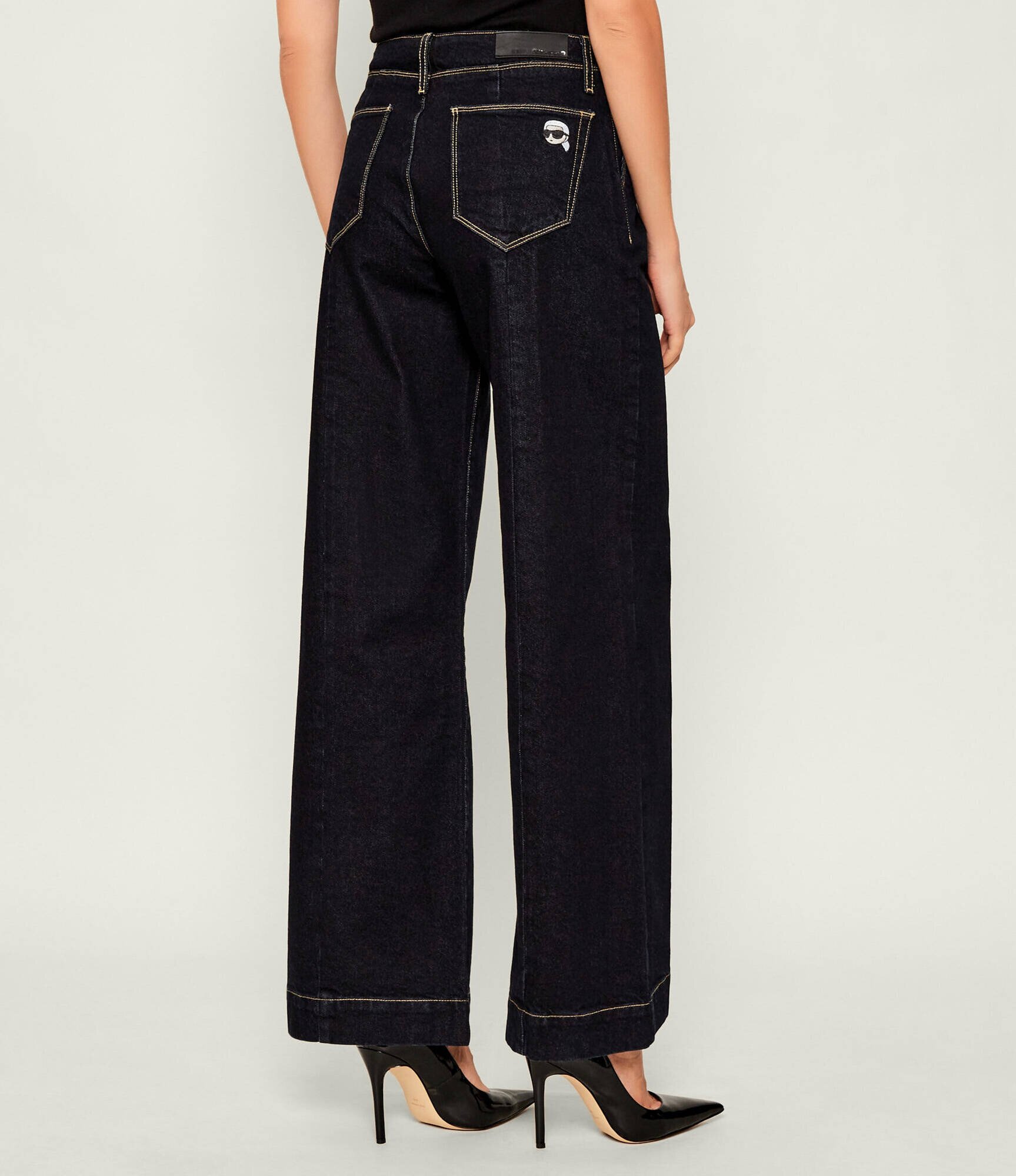 Karl Lagerfeld Blugi ikon patch | Relaxed fit