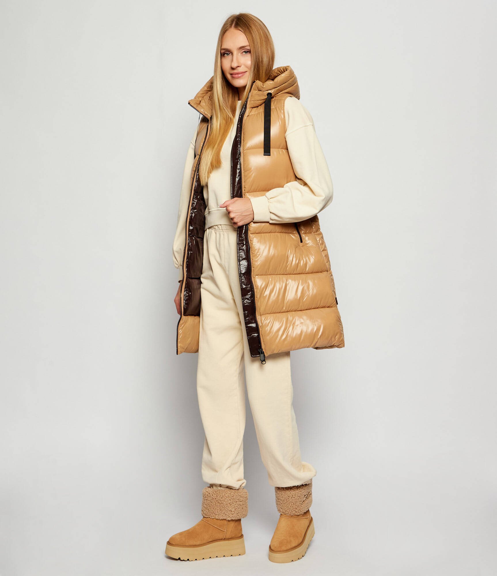 Karl Lagerfeld Bocanci Skylar | shearling | zamsz