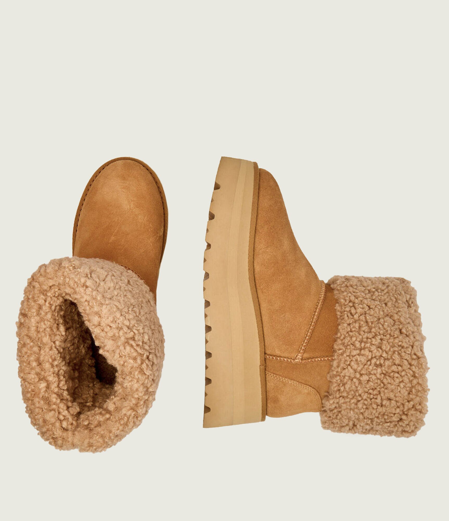 Karl Lagerfeld Bocanci Skylar | shearling | zamsz