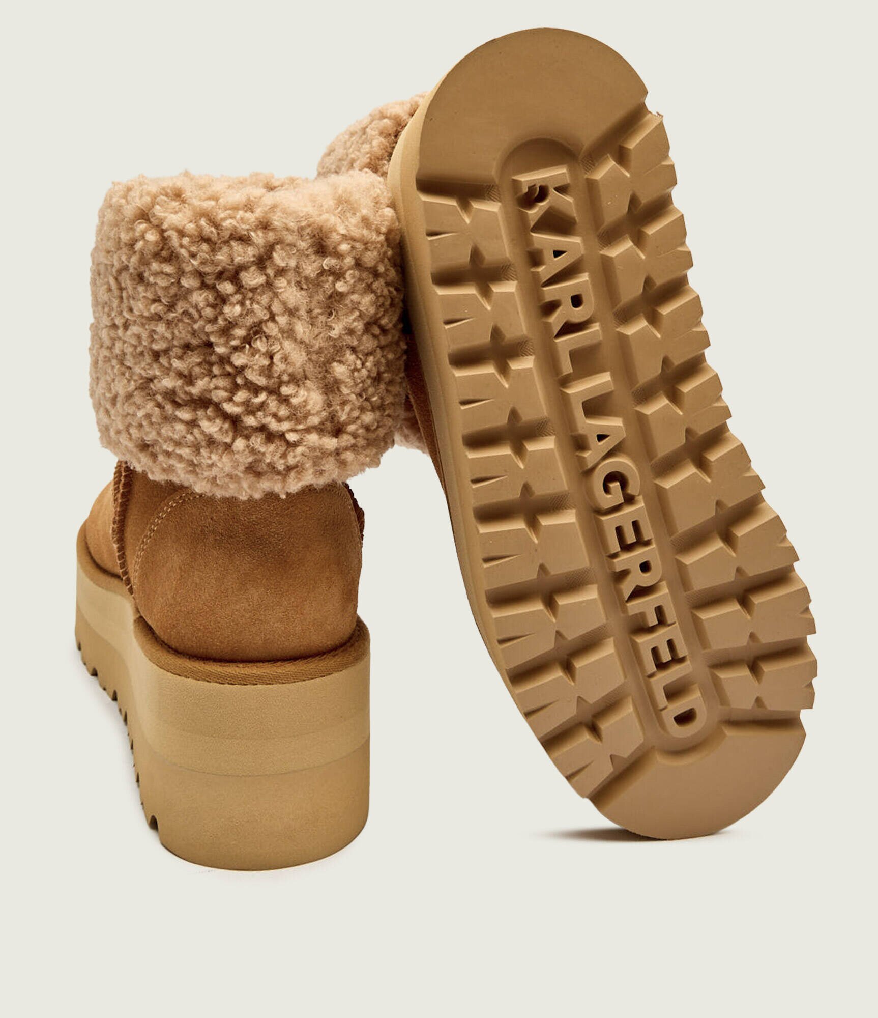Karl Lagerfeld Bocanci Skylar | shearling | zamsz