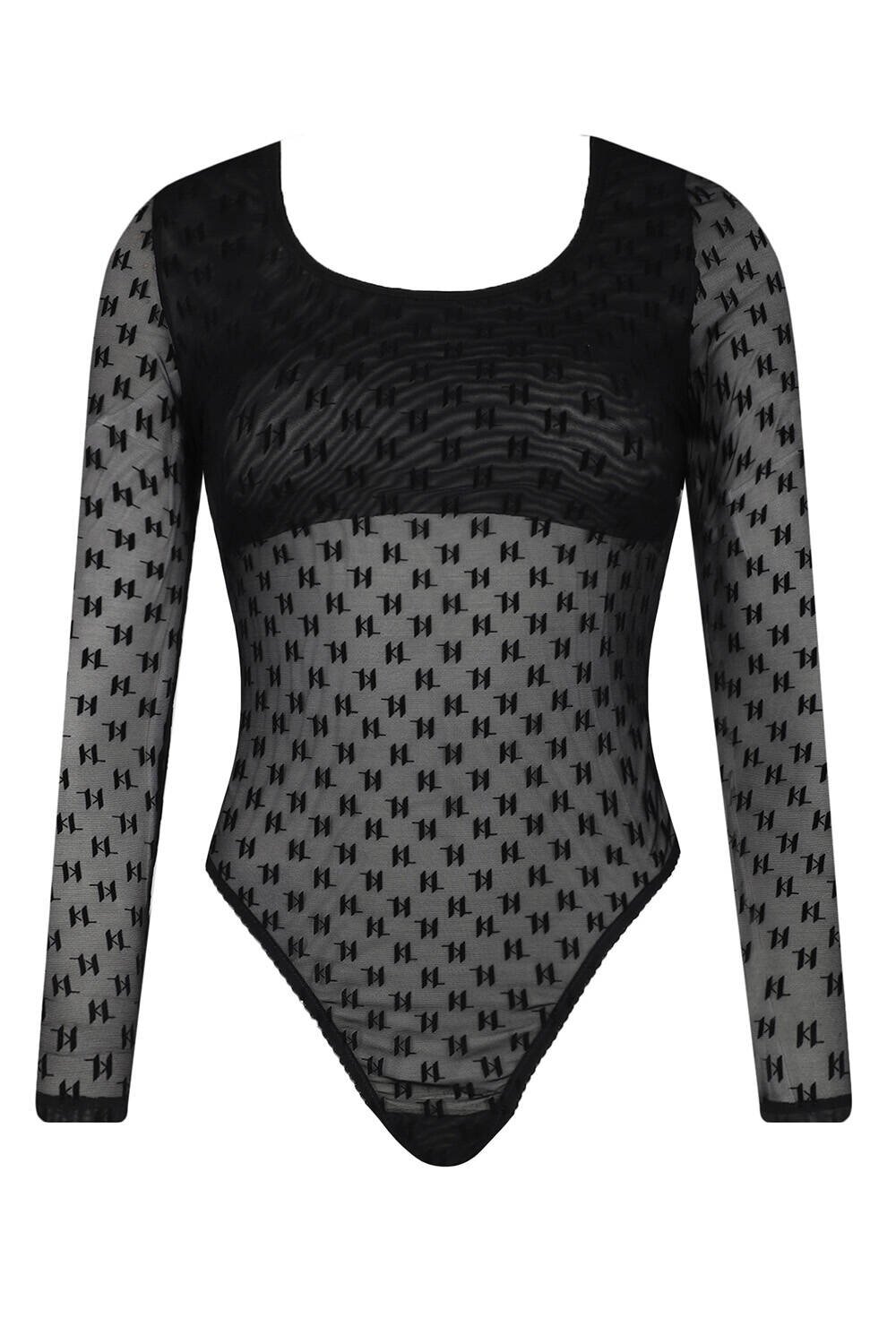 Karl Lagerfeld Body Mesh Ls | Slim Fit