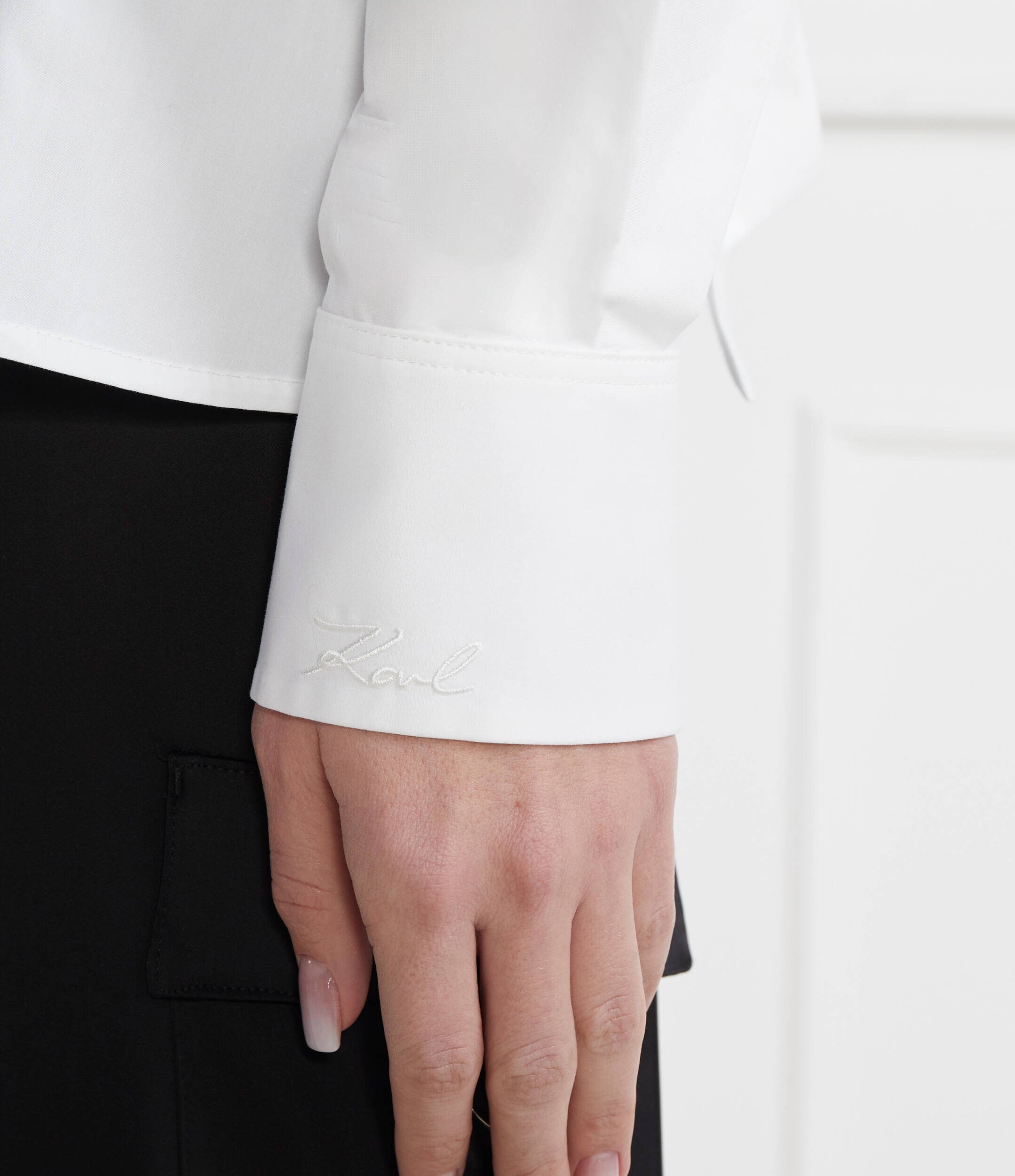 Karl Lagerfeld Cămașă poplin | Regular Fit