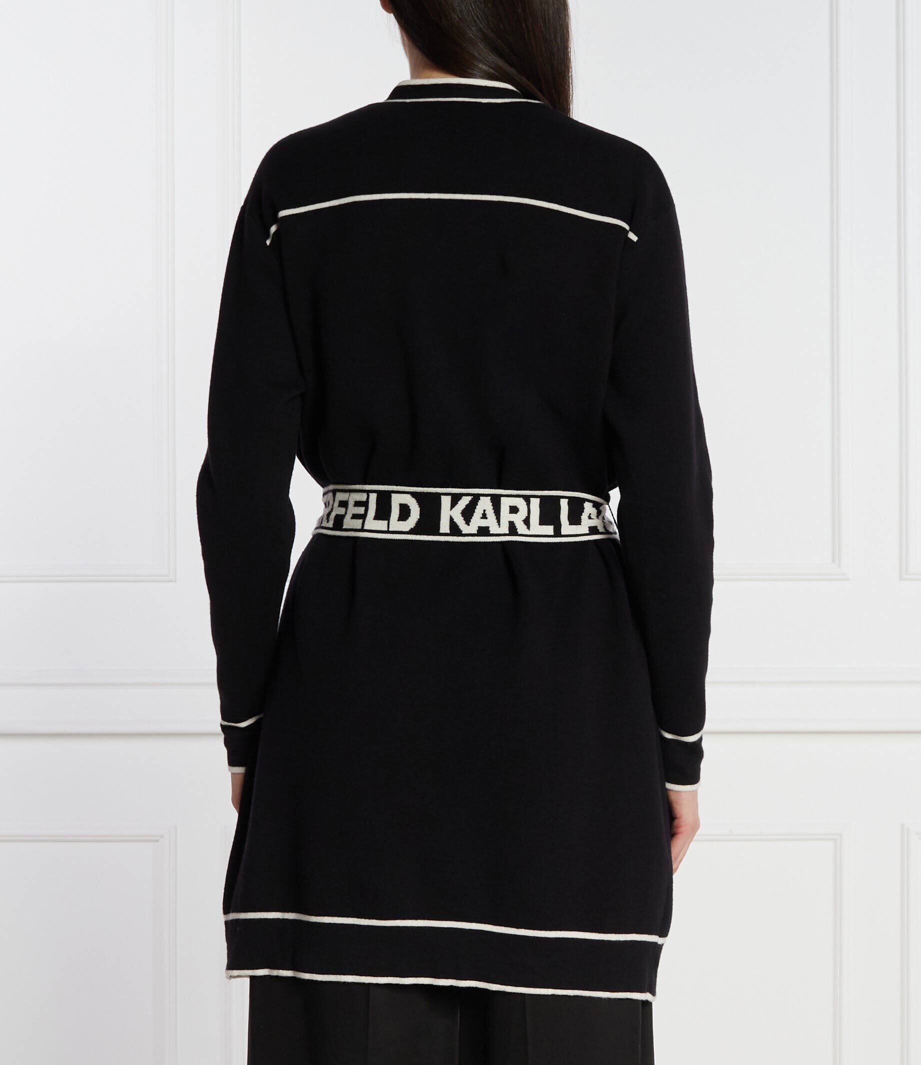 Karl Lagerfeld Cardigan | Relaxed fit cu adaos de lână