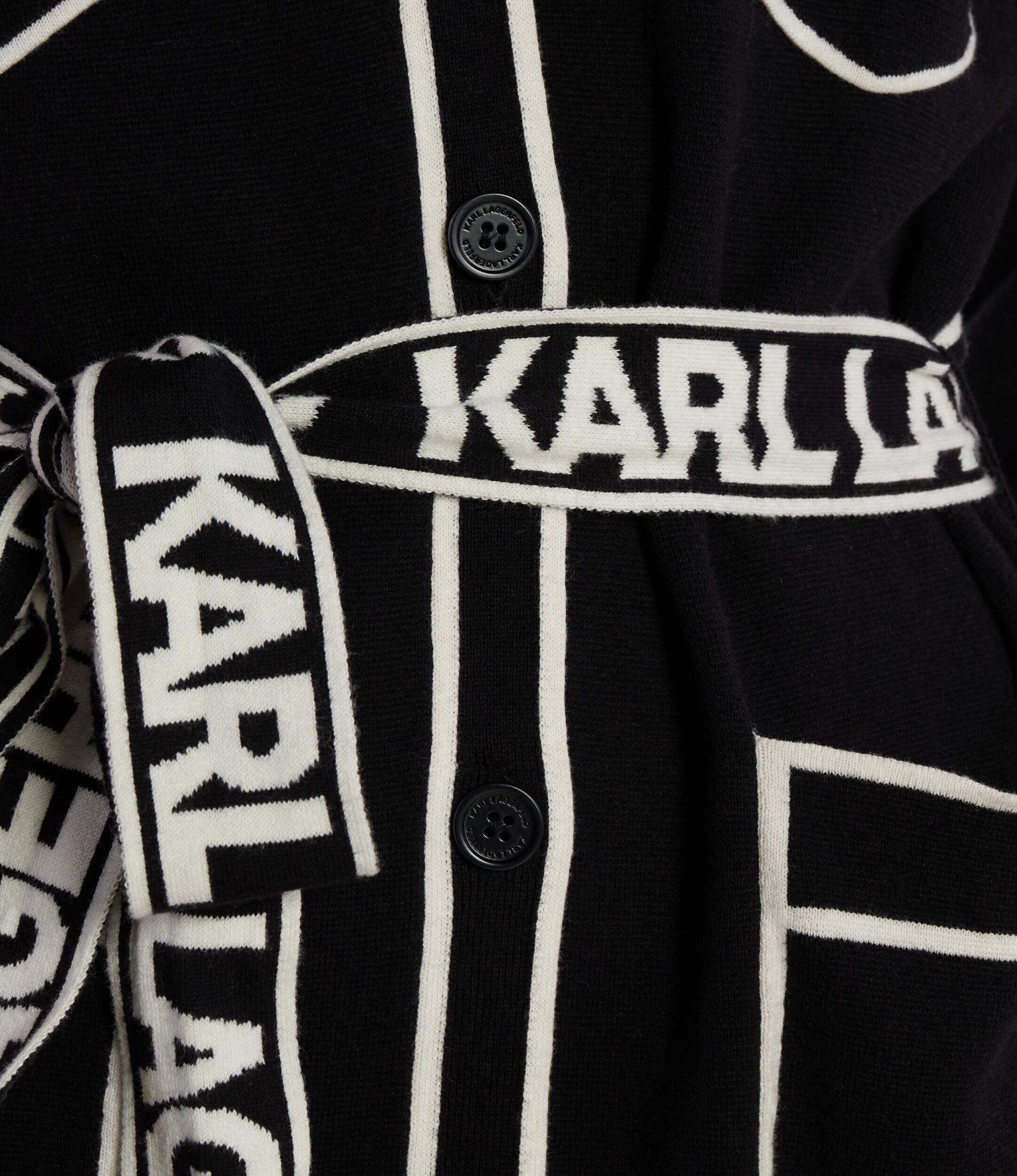 Karl Lagerfeld Cardigan | Relaxed fit cu adaos de lână