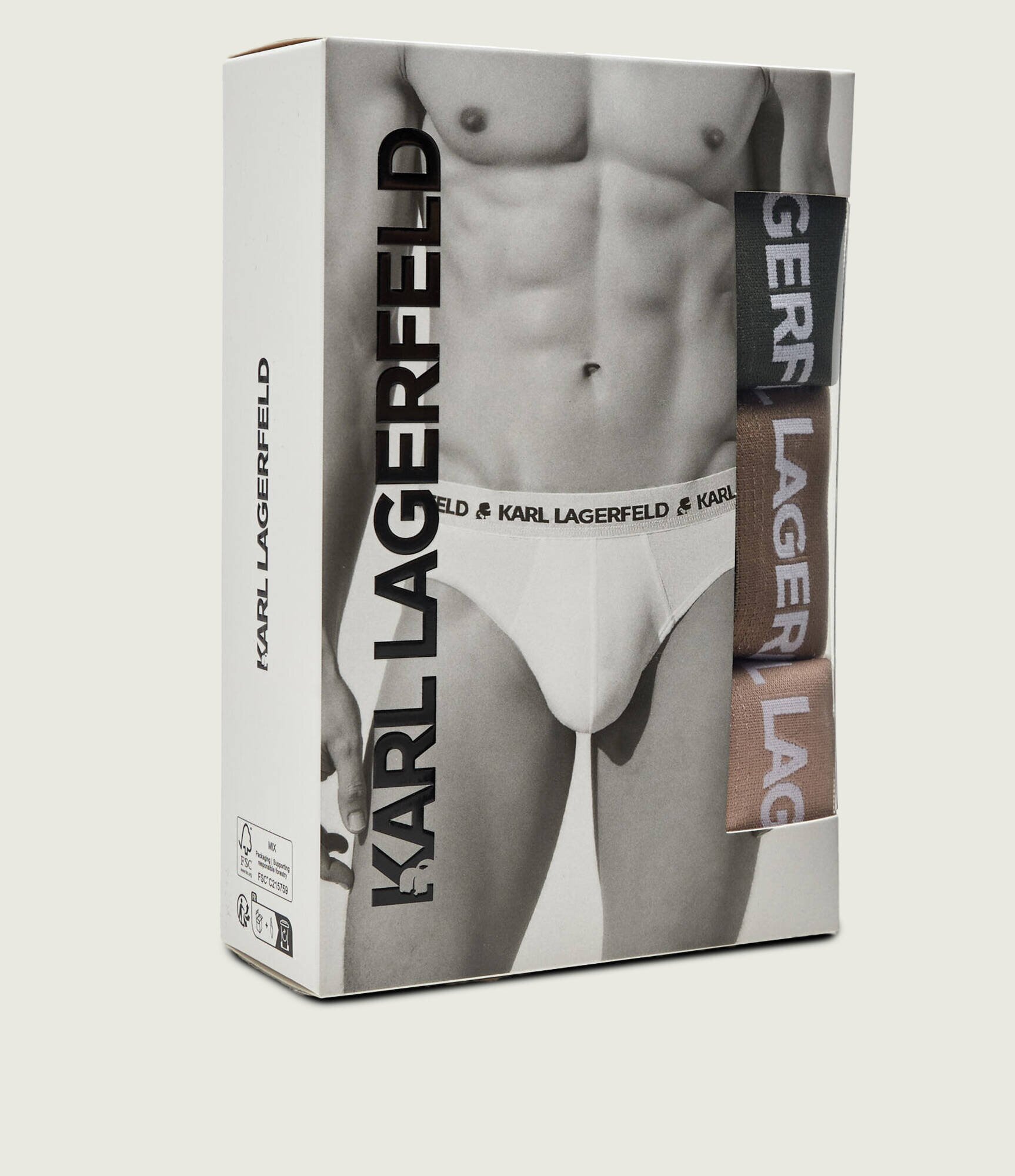 Karl Lagerfeld Chiloți slipi 3-pack