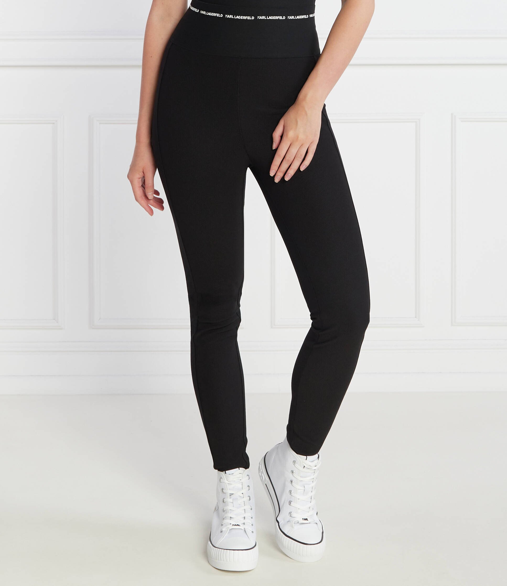 Karl Lagerfeld Colanți jersey punto | Extra slim fit