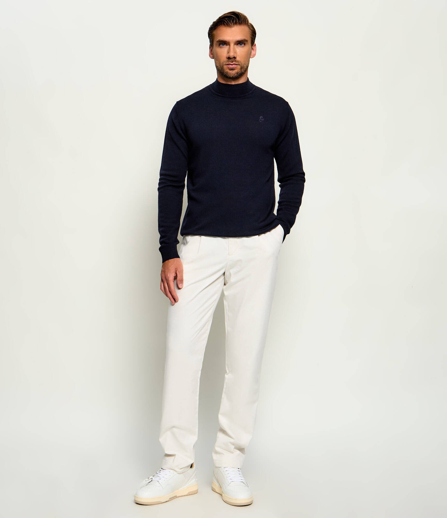 Karl Lagerfeld De lână guler înalt | regular fit