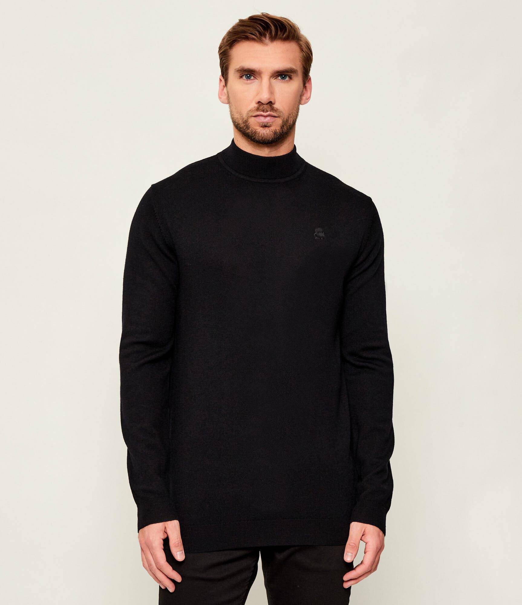 Karl Lagerfeld De lână guler înalt | regular fit