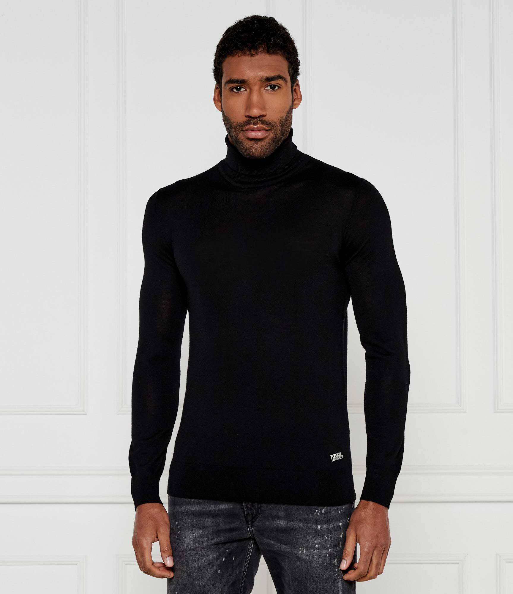 Karl Lagerfeld De lână maletă | Regular Fit