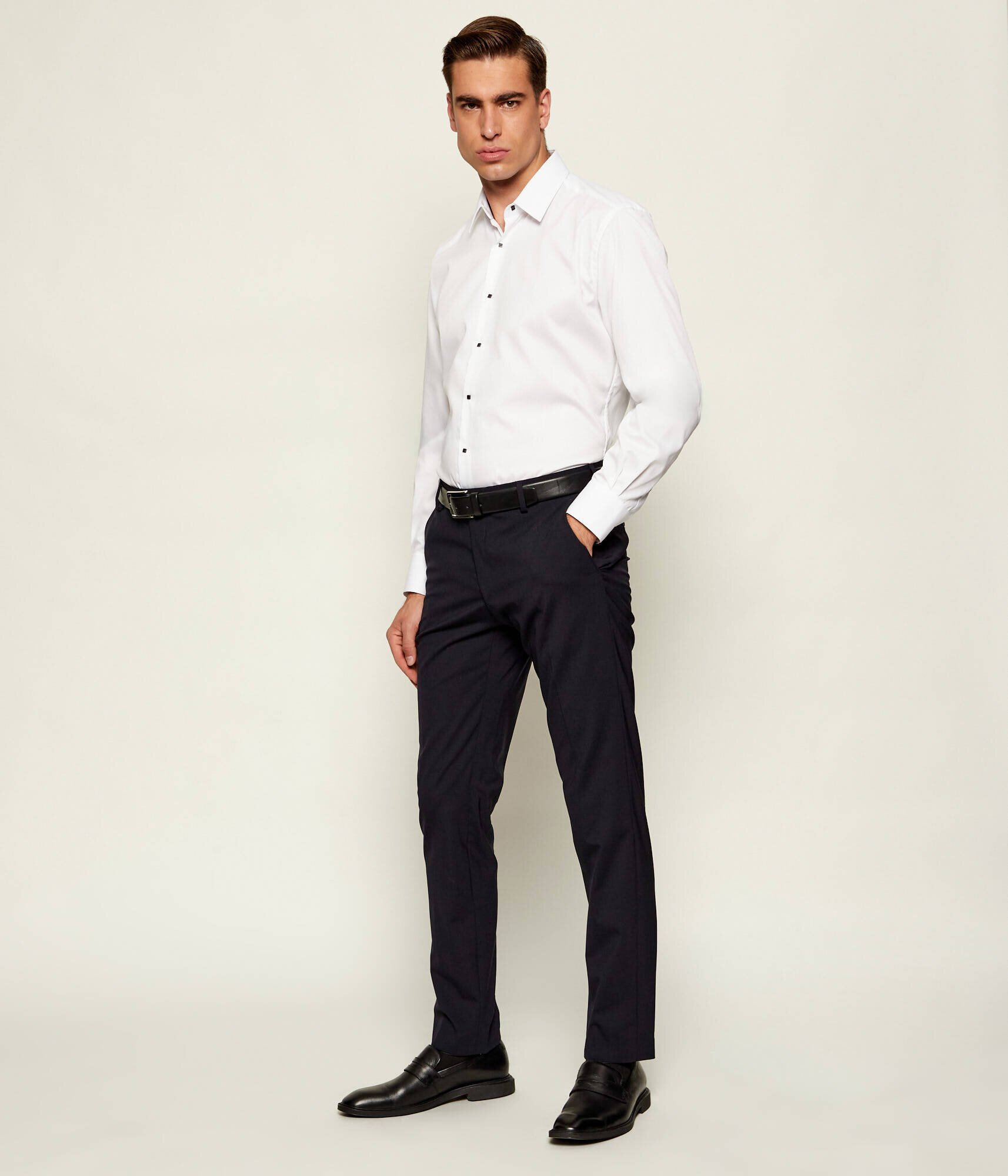 Karl Lagerfeld De lână pantaloni | Slim Fit