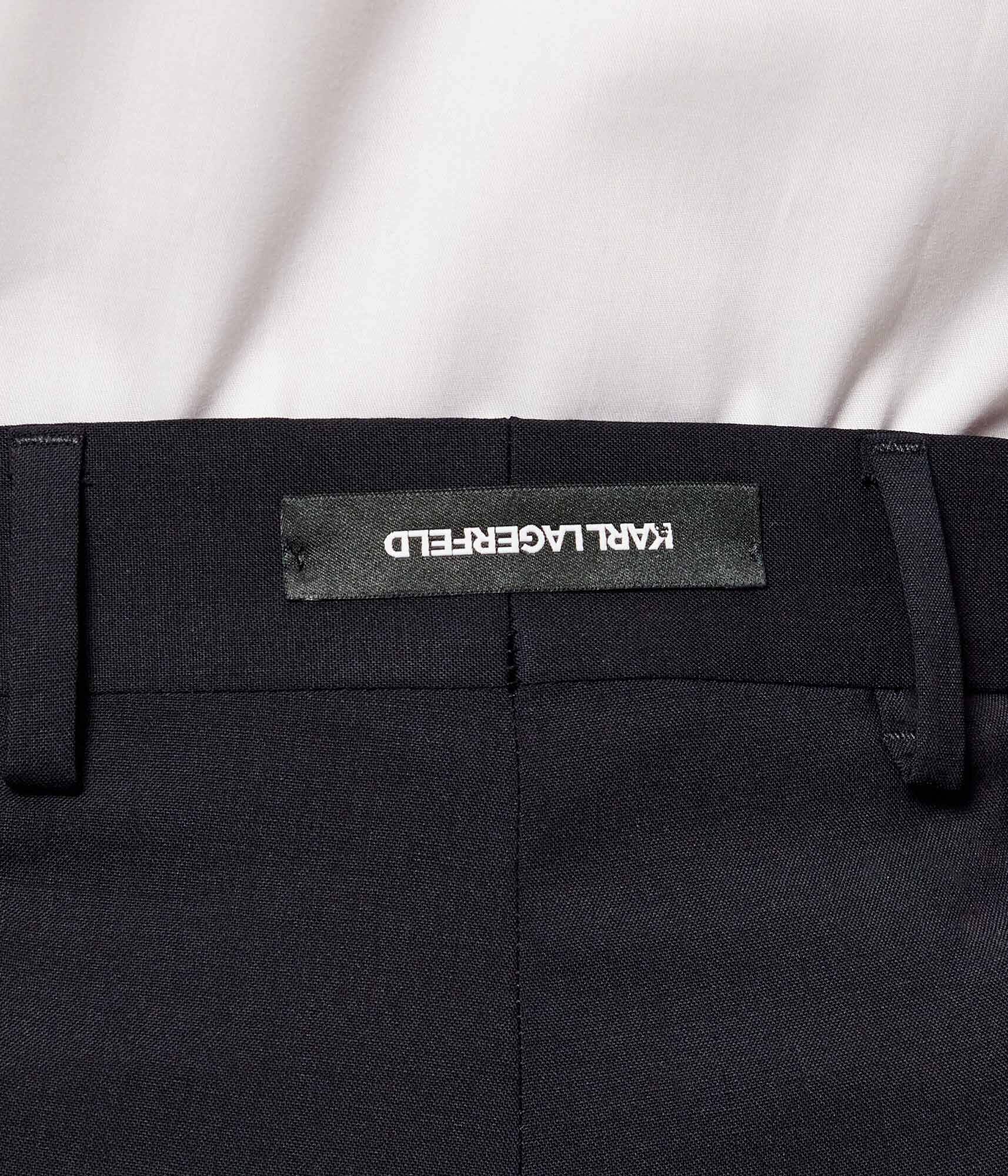 Karl Lagerfeld De lână pantaloni | Slim Fit