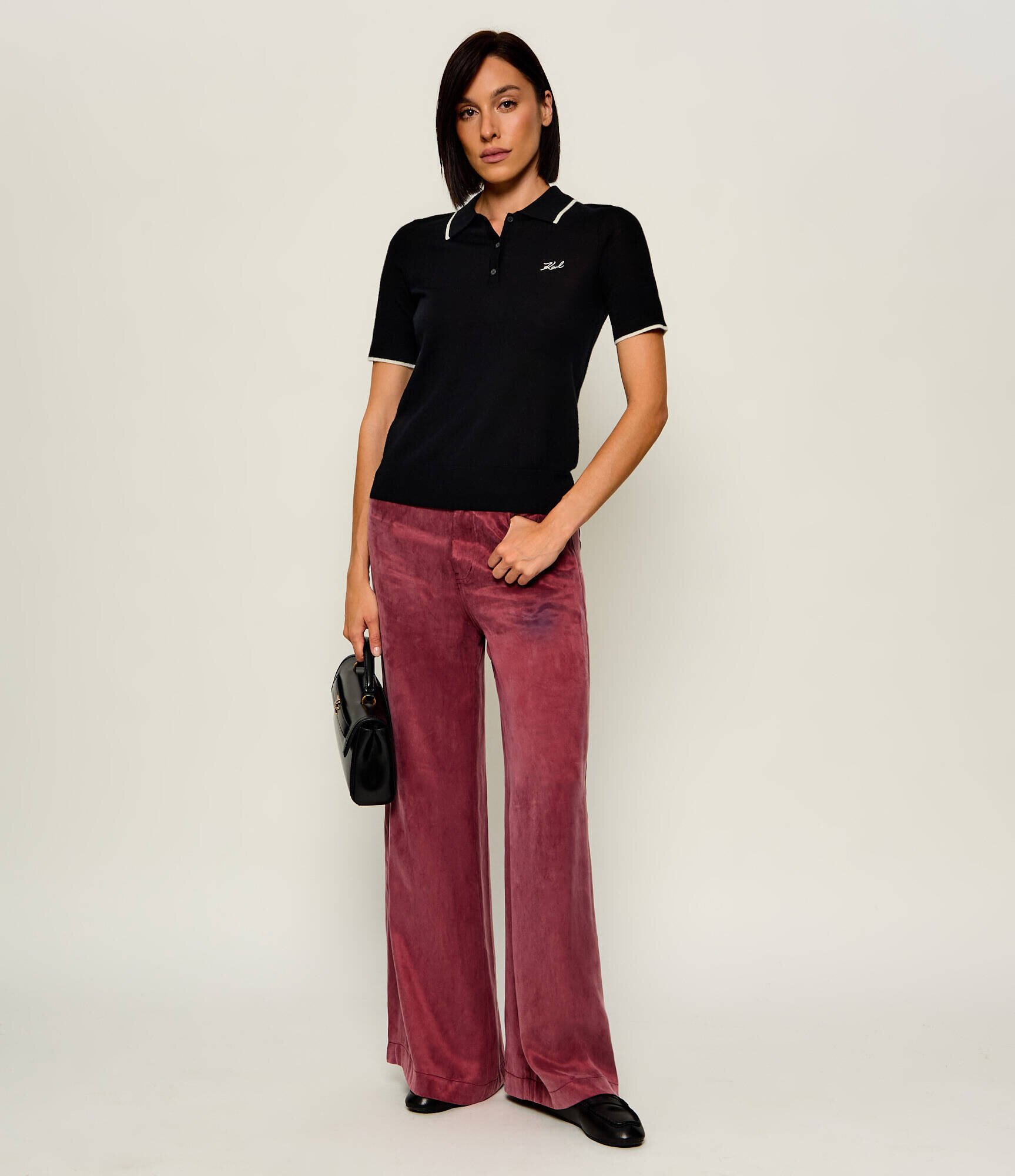 Karl Lagerfeld De lână polo Essential | regular fit