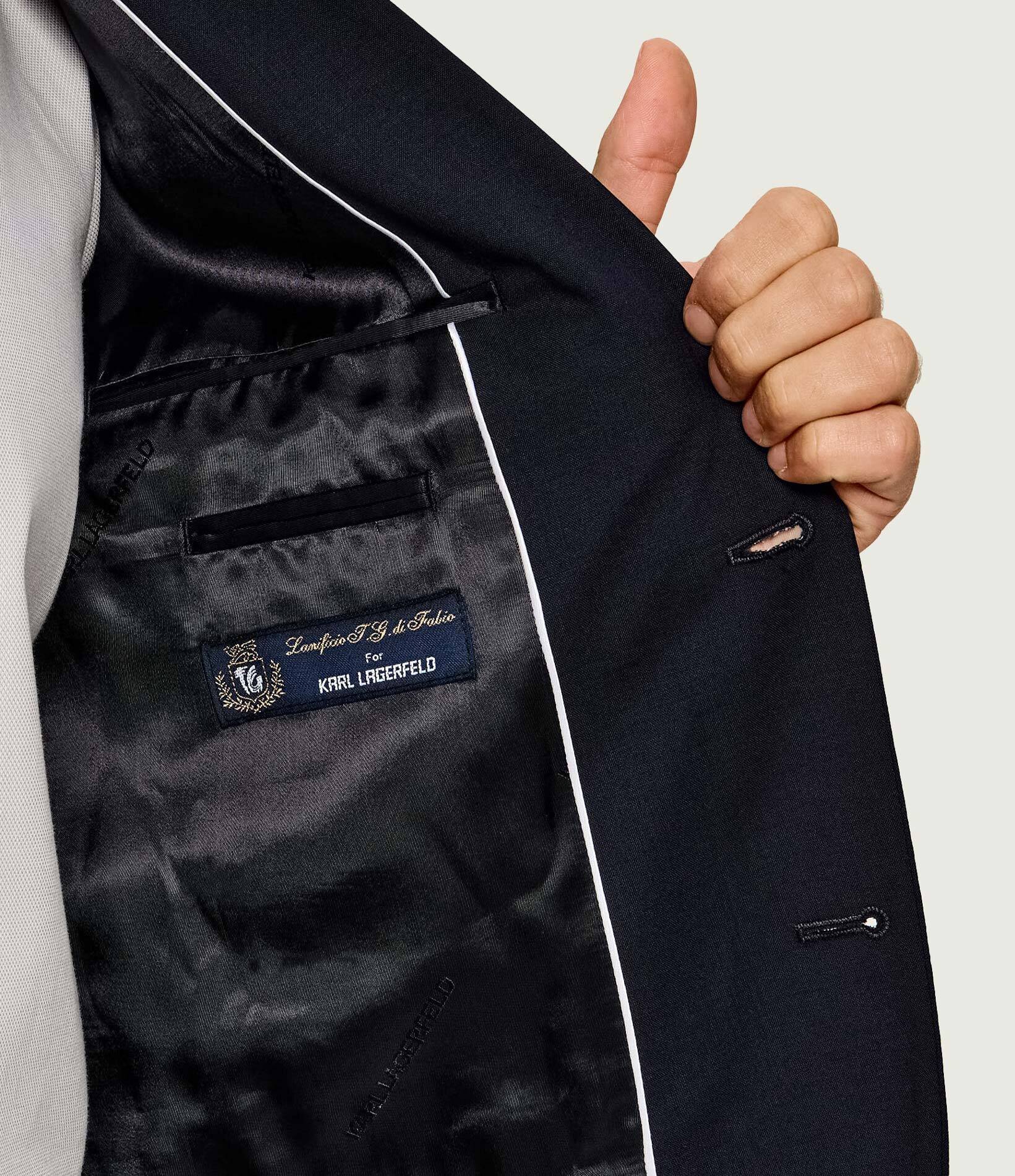 Karl Lagerfeld De lână sacou | Slim Fit
