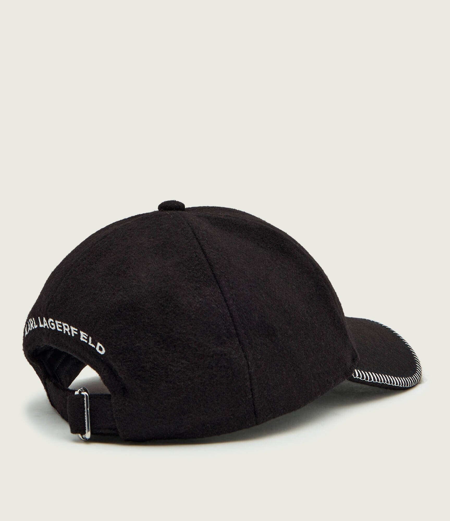 Karl Lagerfeld De lână șapcă baseball k/autograph