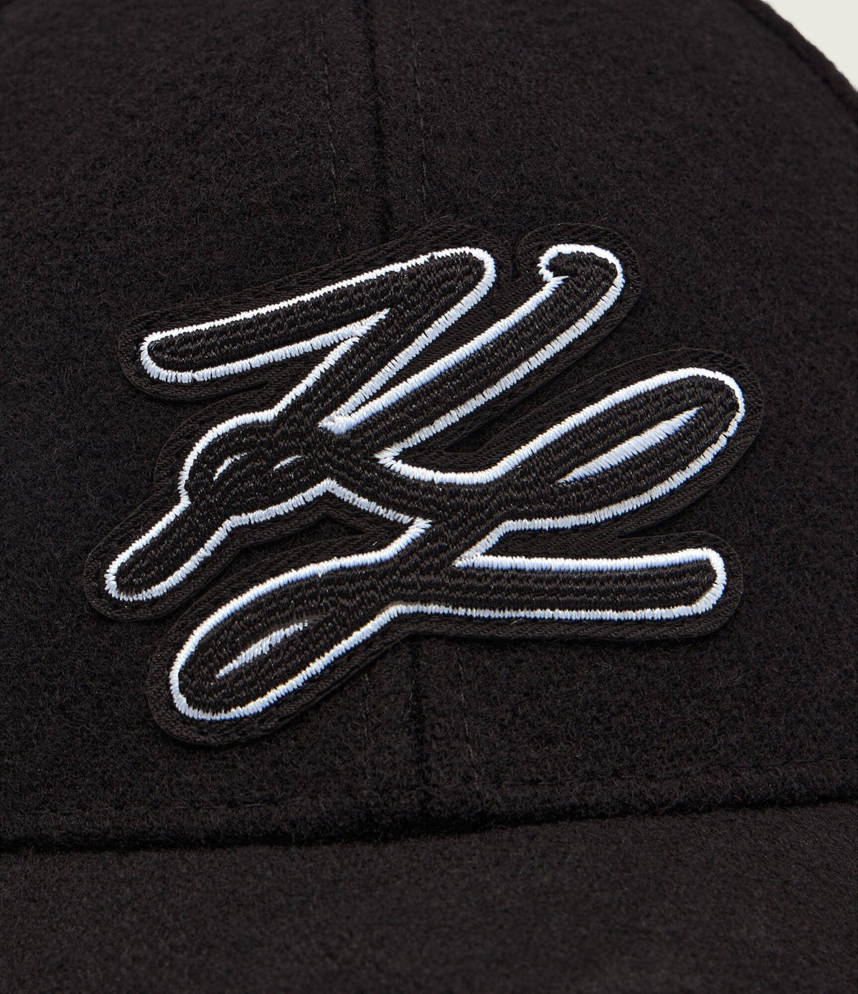 Karl Lagerfeld De lână șapcă baseball k/autograph