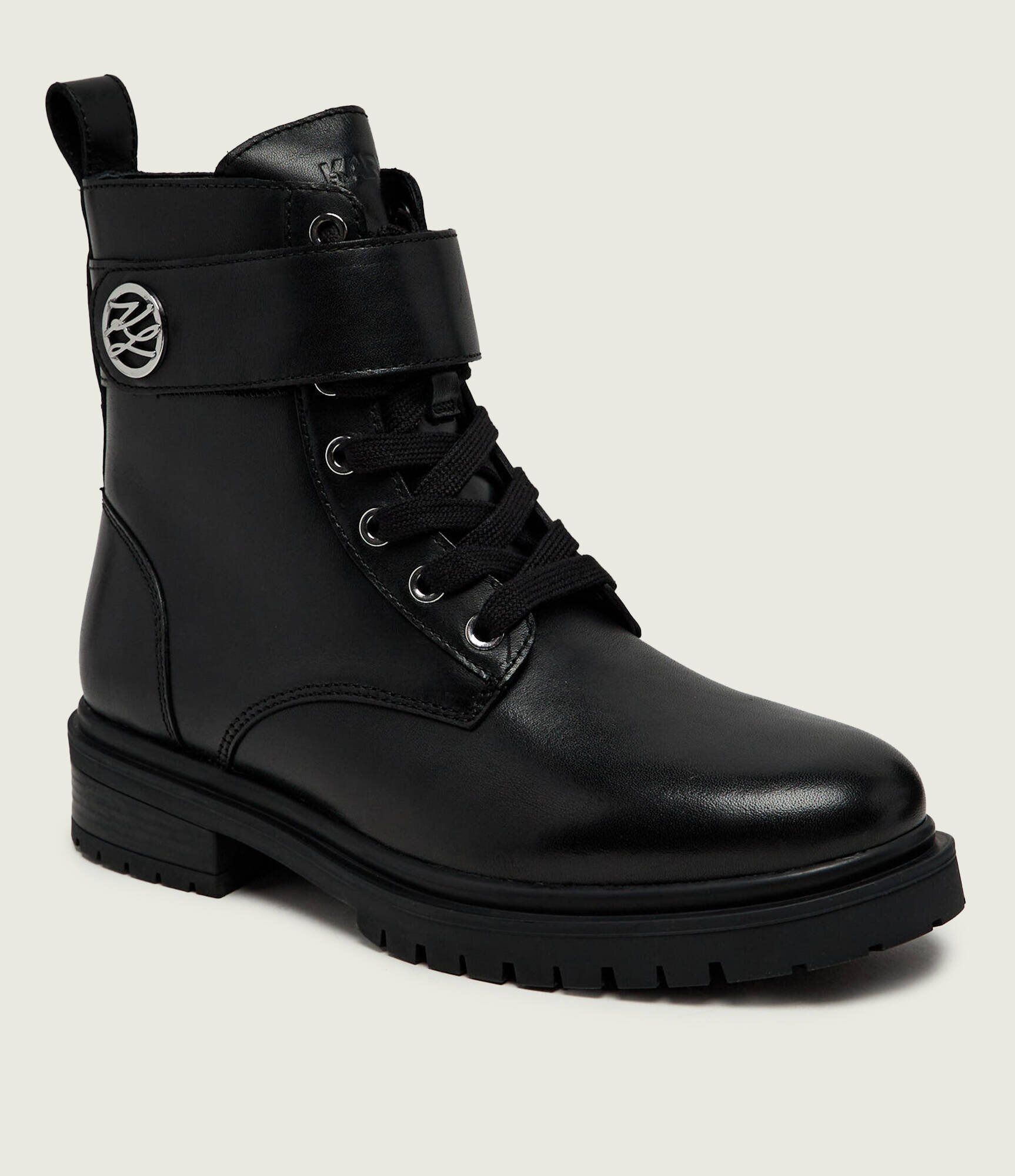 Karl Lagerfeld De piele botine Binky